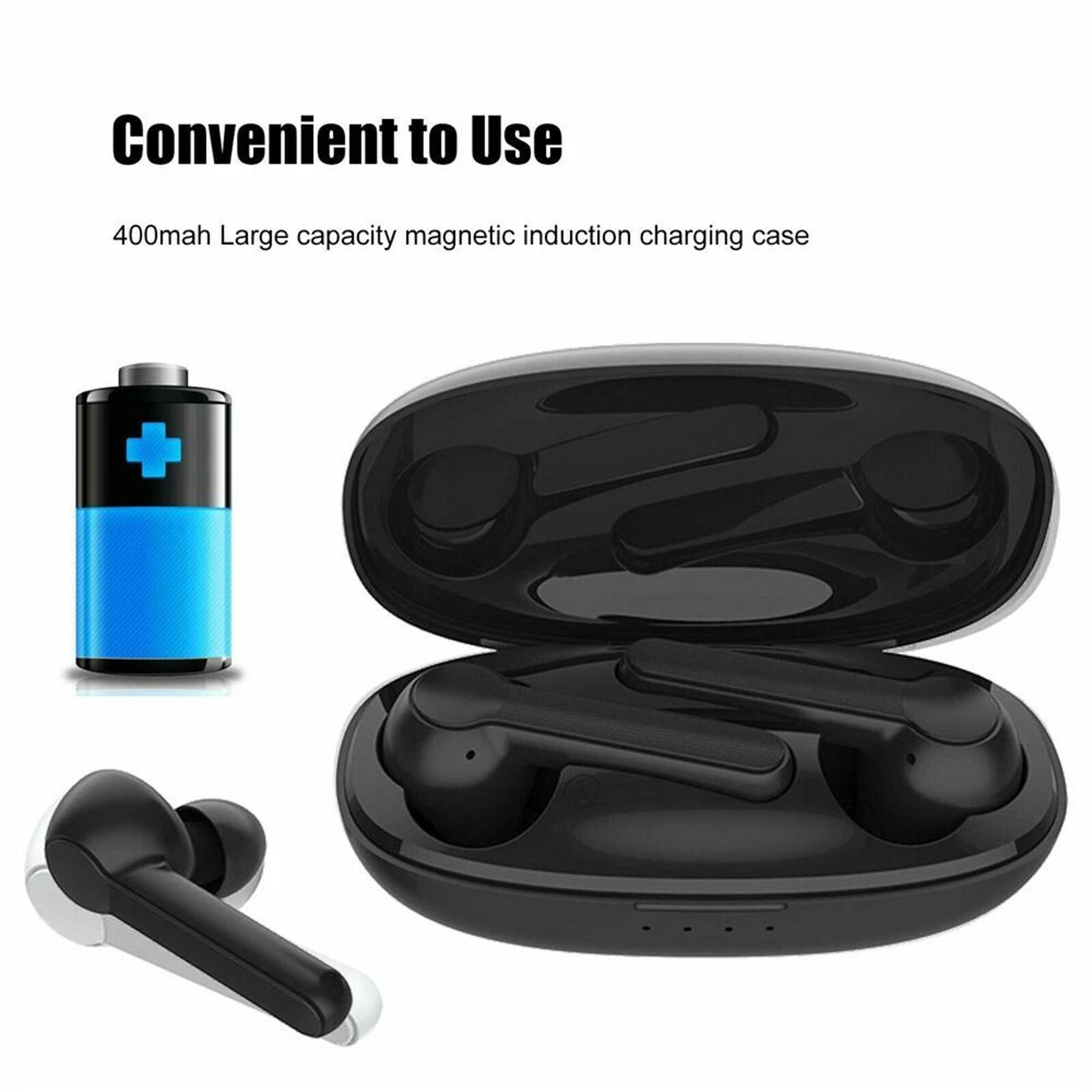 Wireless TWS Bluetooth Earbuds Mini Stereo In Ear Headset For True Wireless Sound 4