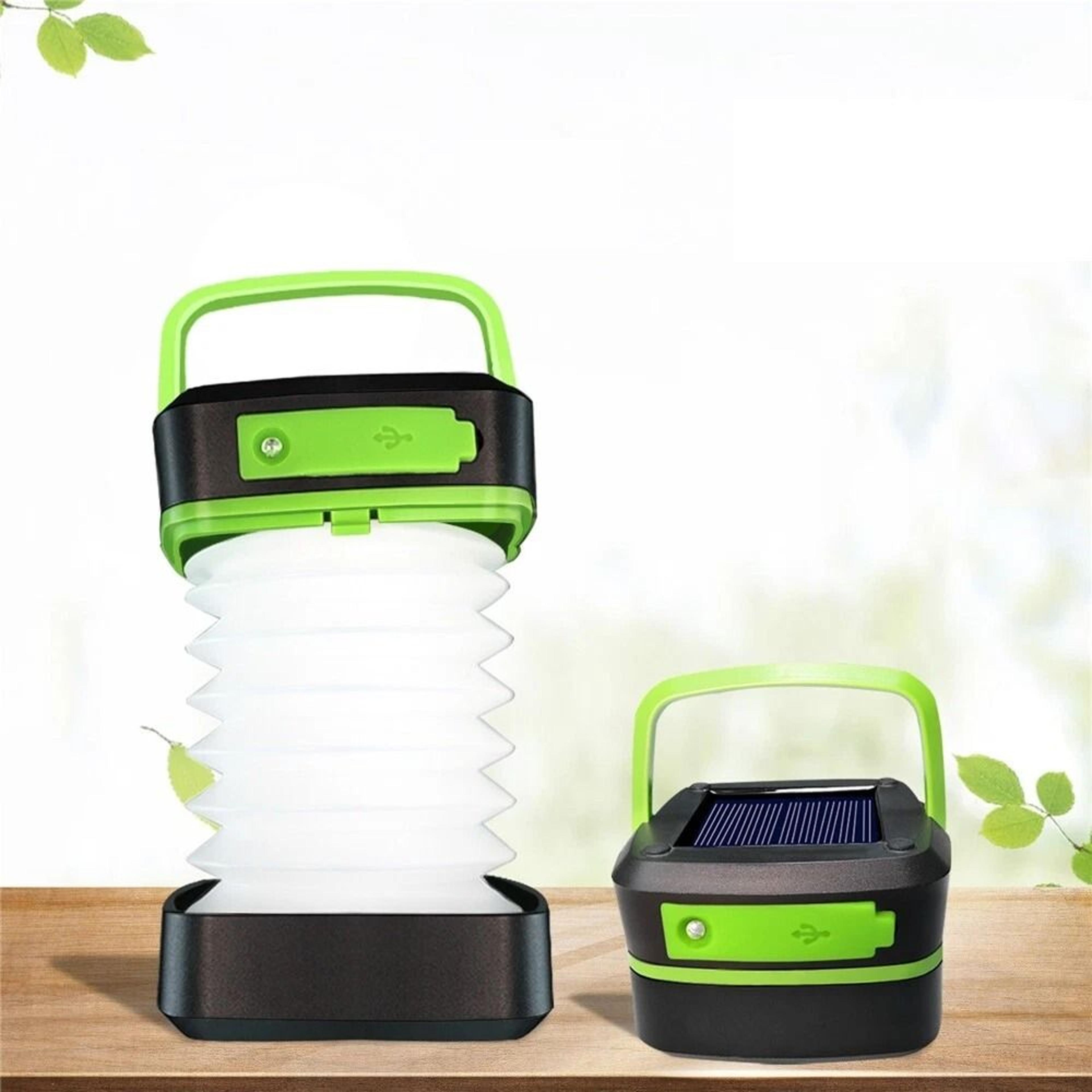 solar rechargeable led flashlight for camping, tent light, and lantern powerful torch with usb rechargeability