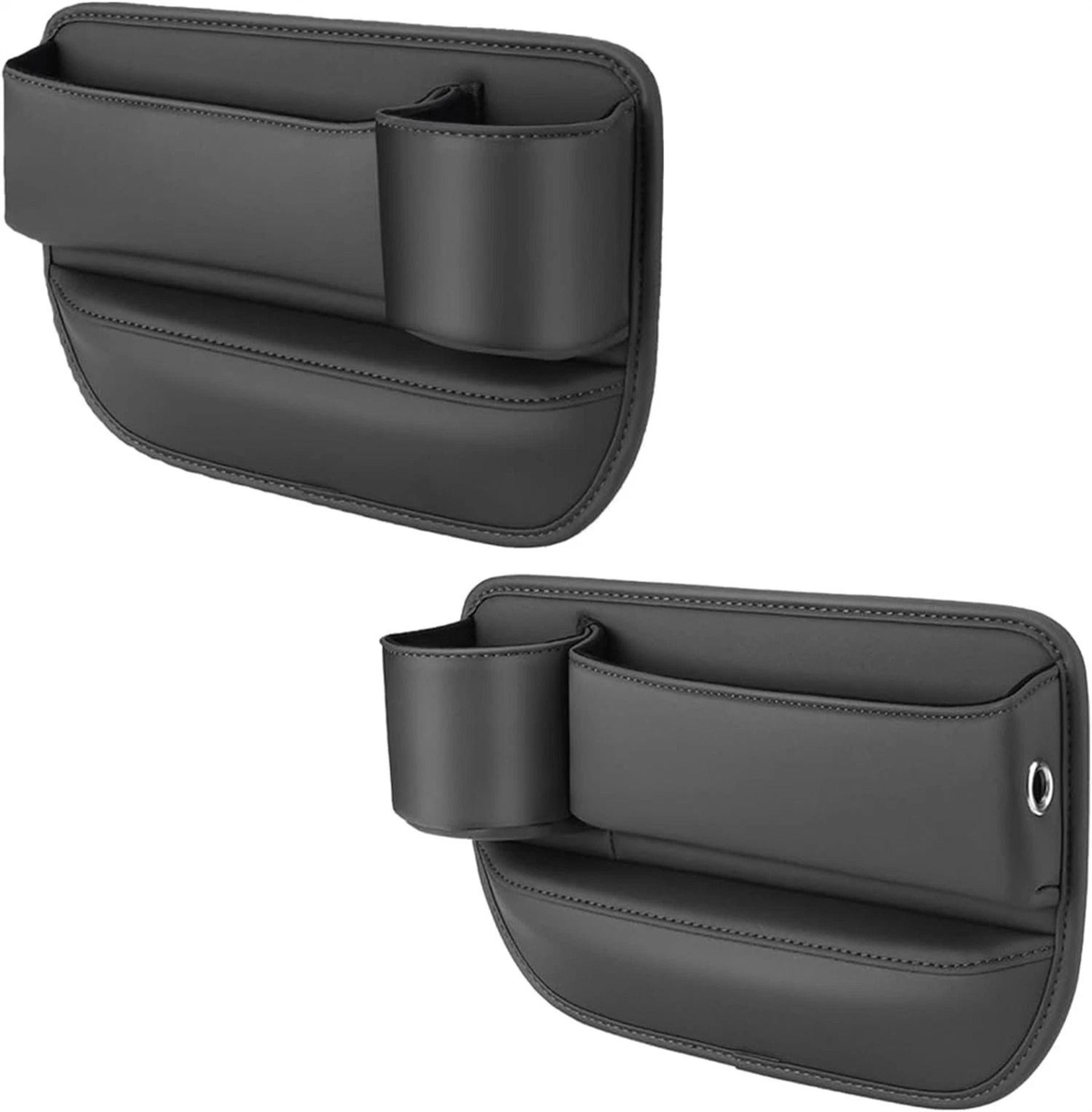 car seat gap organizer pu box storage for cups & essentials