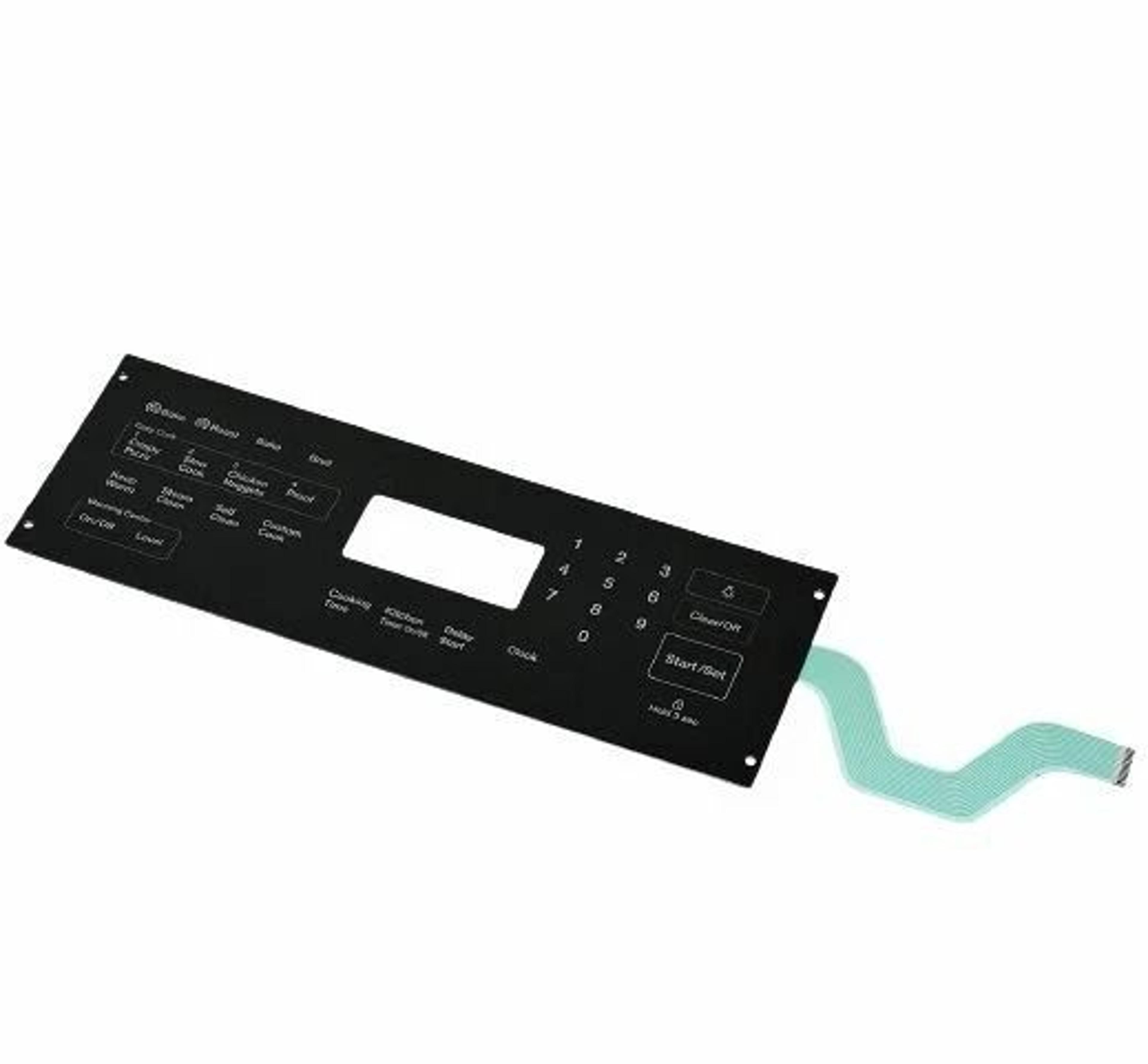 membrane switch touchpad overlay for samsung range oven durable replacement part