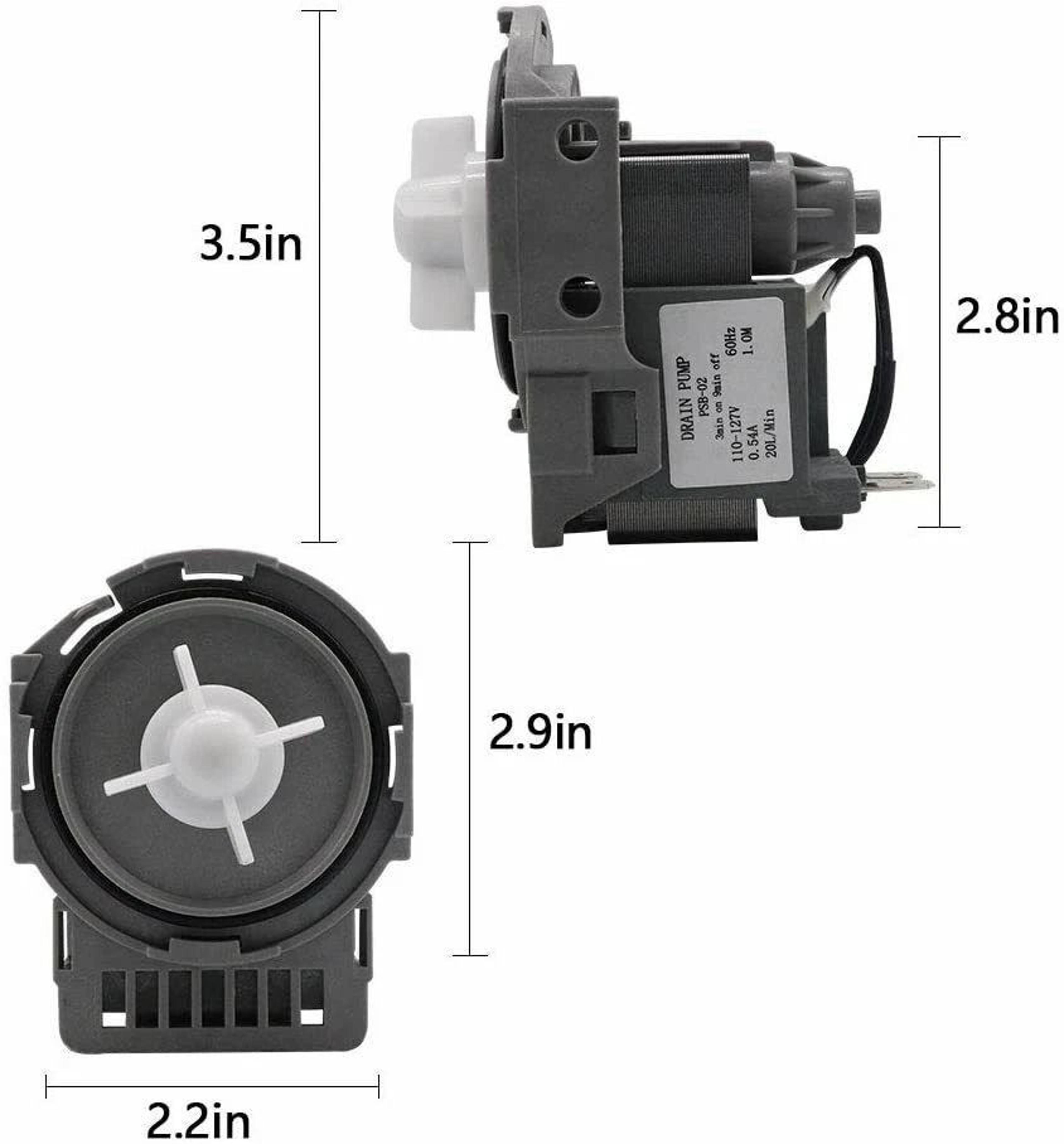 Dishwasher Drain Pump For Samsung Replaces High Quality Replacement Pump For Effective Drainage 5
