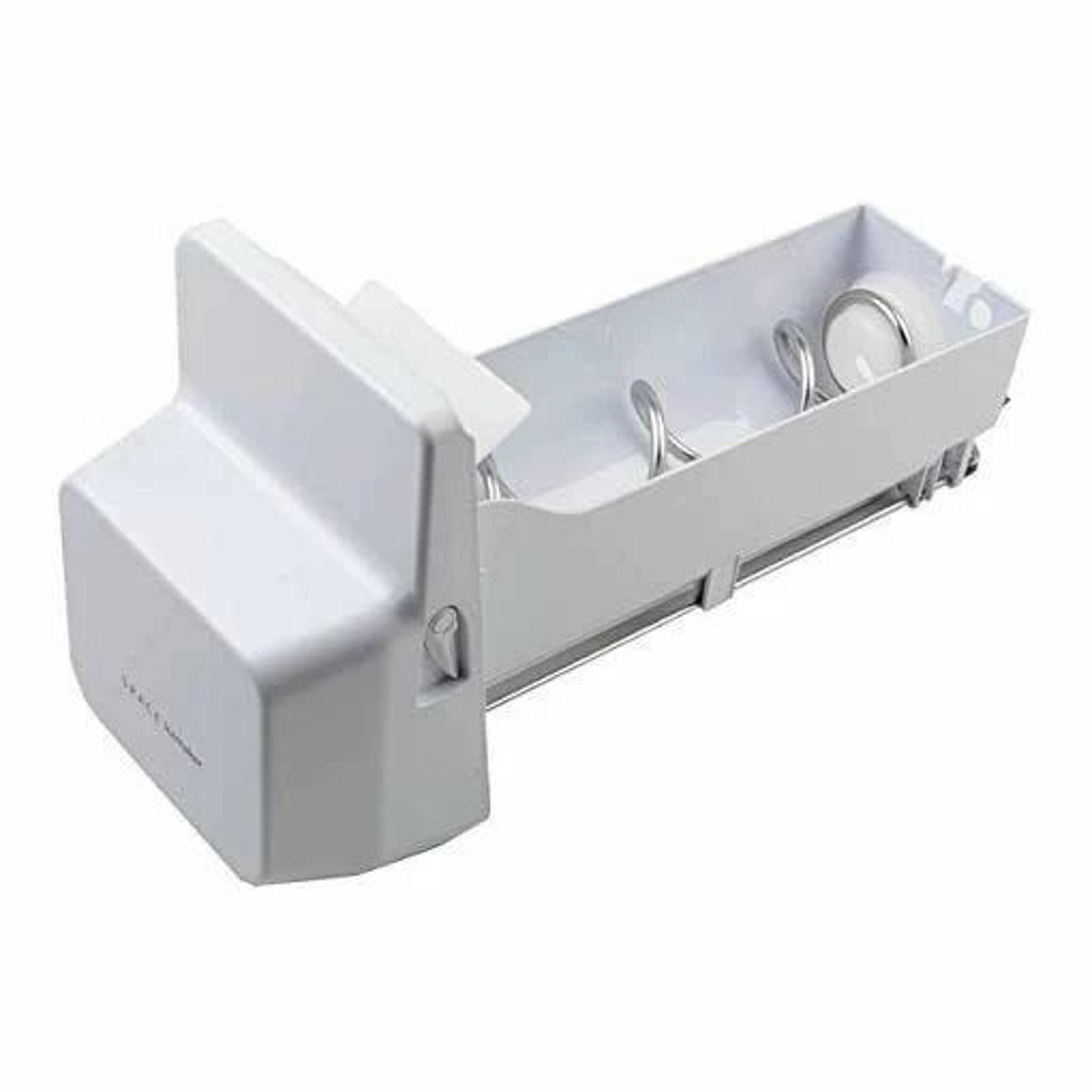 ice bucket tray compatible with samsung refrigerator replacement ice bin for model, white