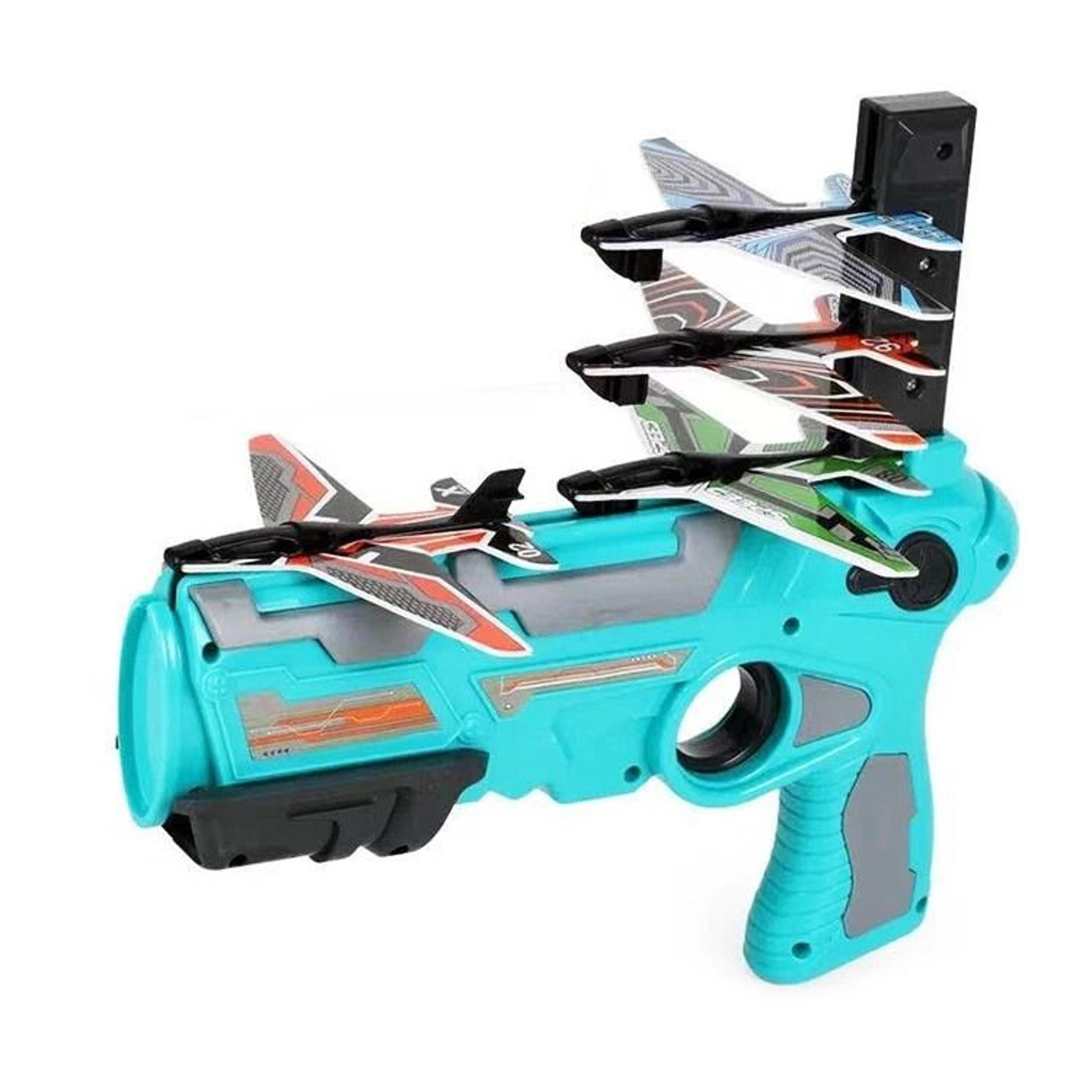 airplane launcher toys for kids fun catapult plane shooting set for outdoor play