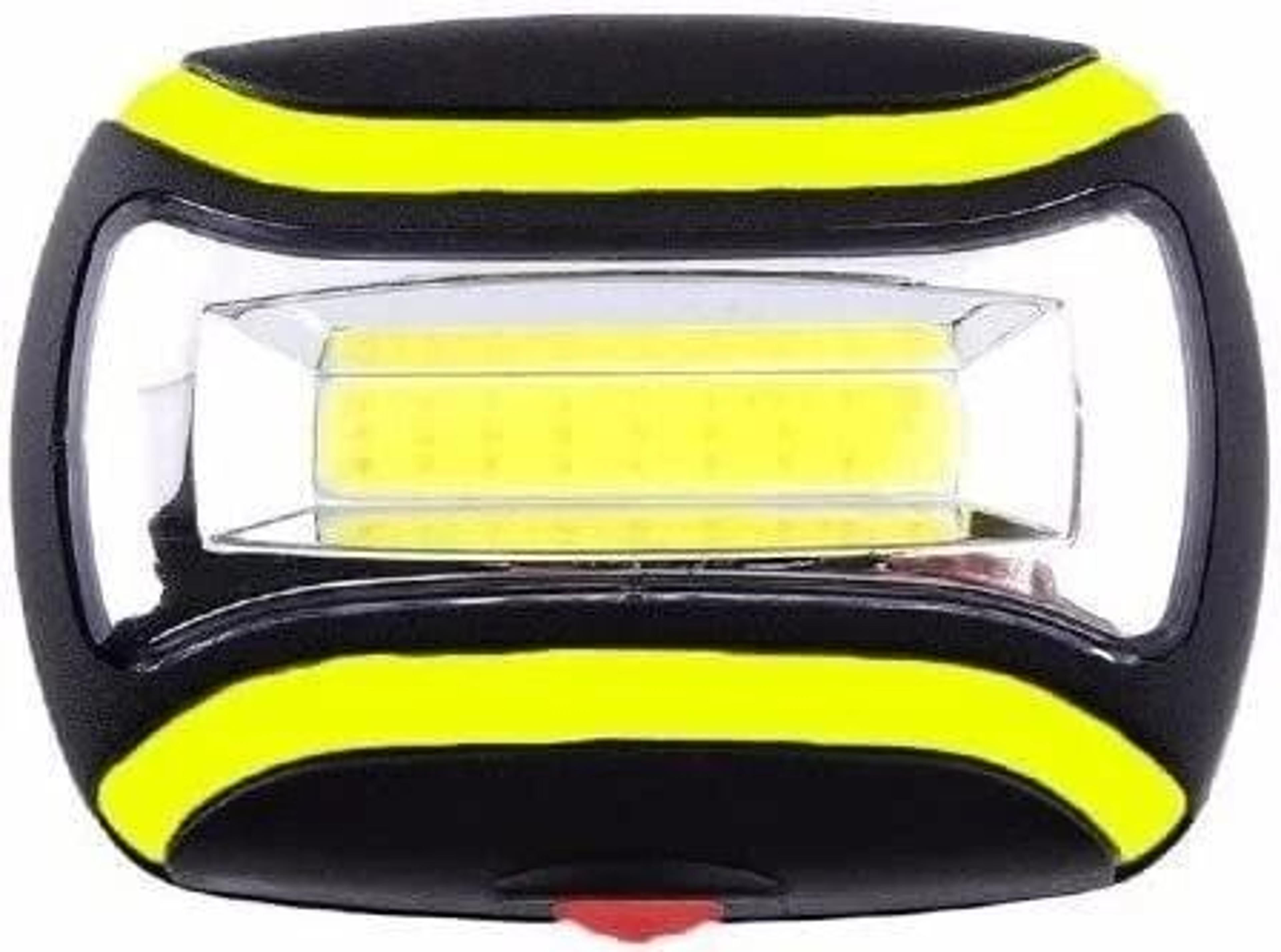 COB LED Bicycle Front Headlight 3 Lighting Modes WaterResistant And Detachable Flashlight 3