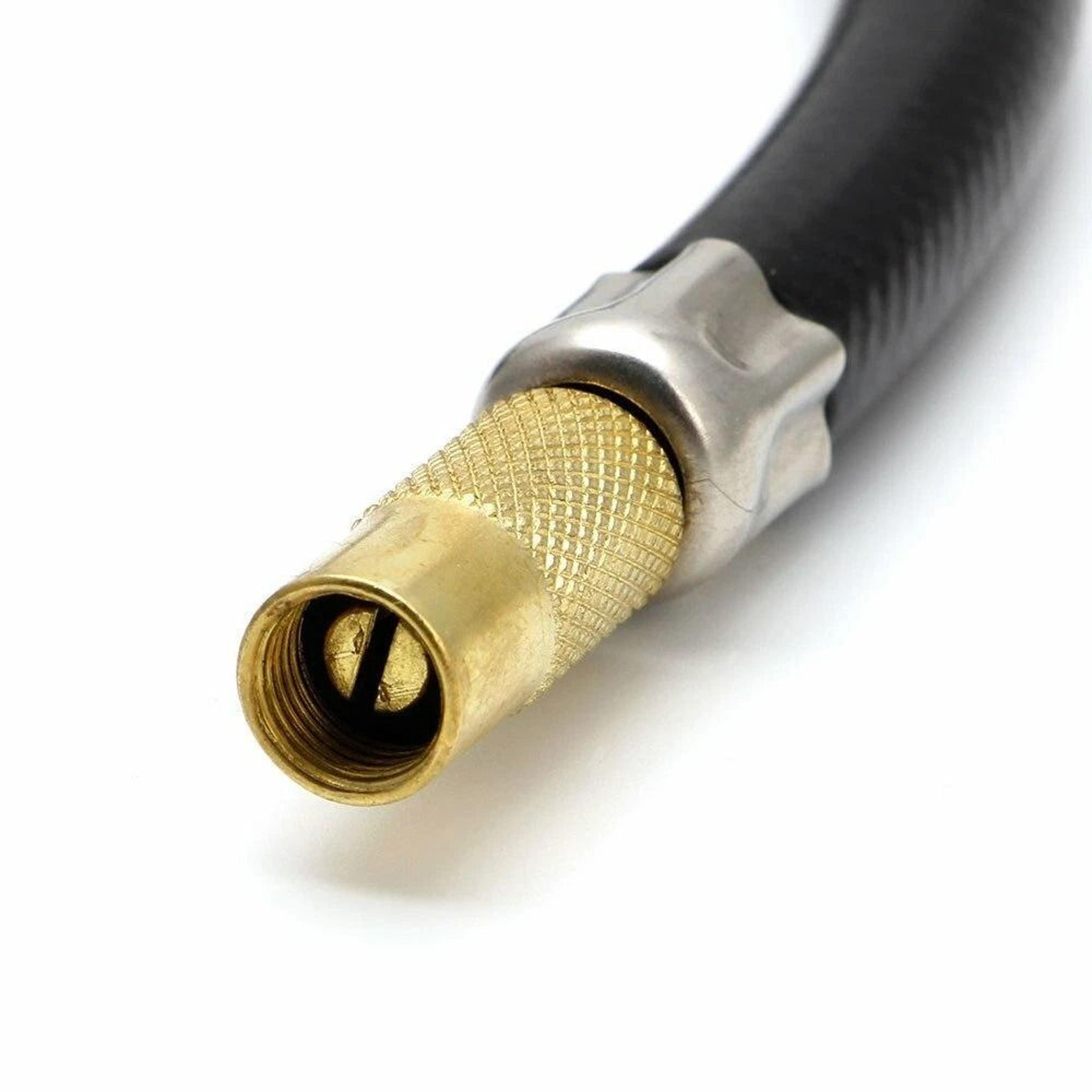 Accurate PSI Tire Pressure Gauge With Flexible Hose For Cars And Trucks 5
