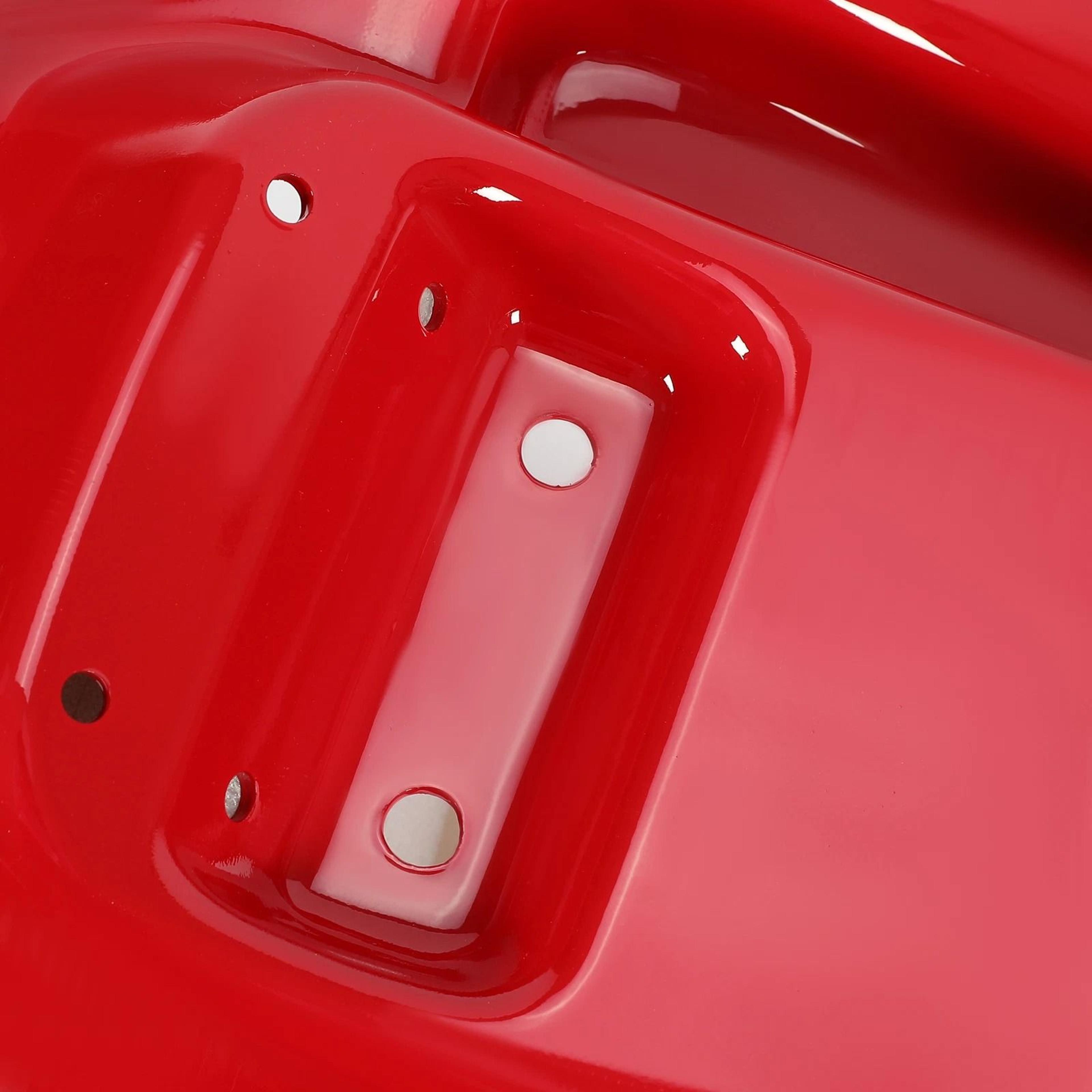 Honda ATC70 Fender Kit Red Plastic Front Rear Replacement 3