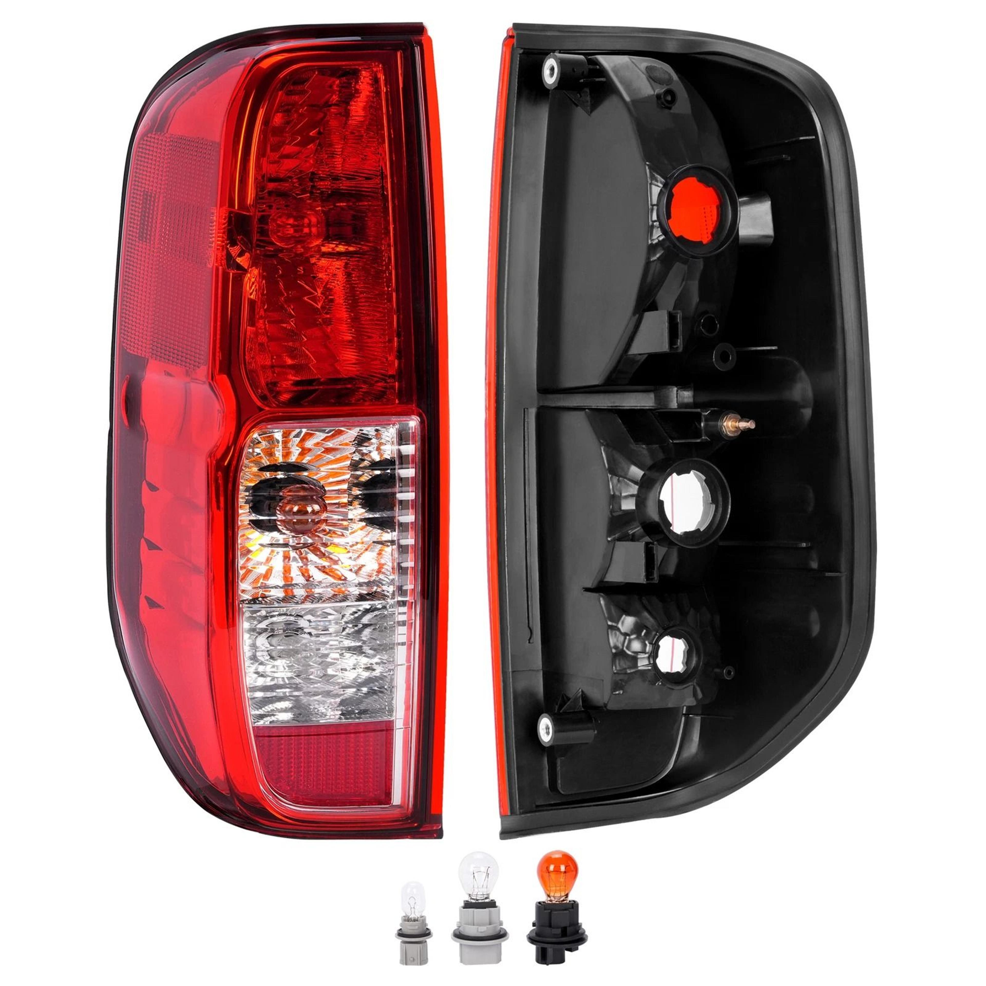 Nissan Frontier Tail Lights Replacement Pair With Bulbs Rear Assembly 1