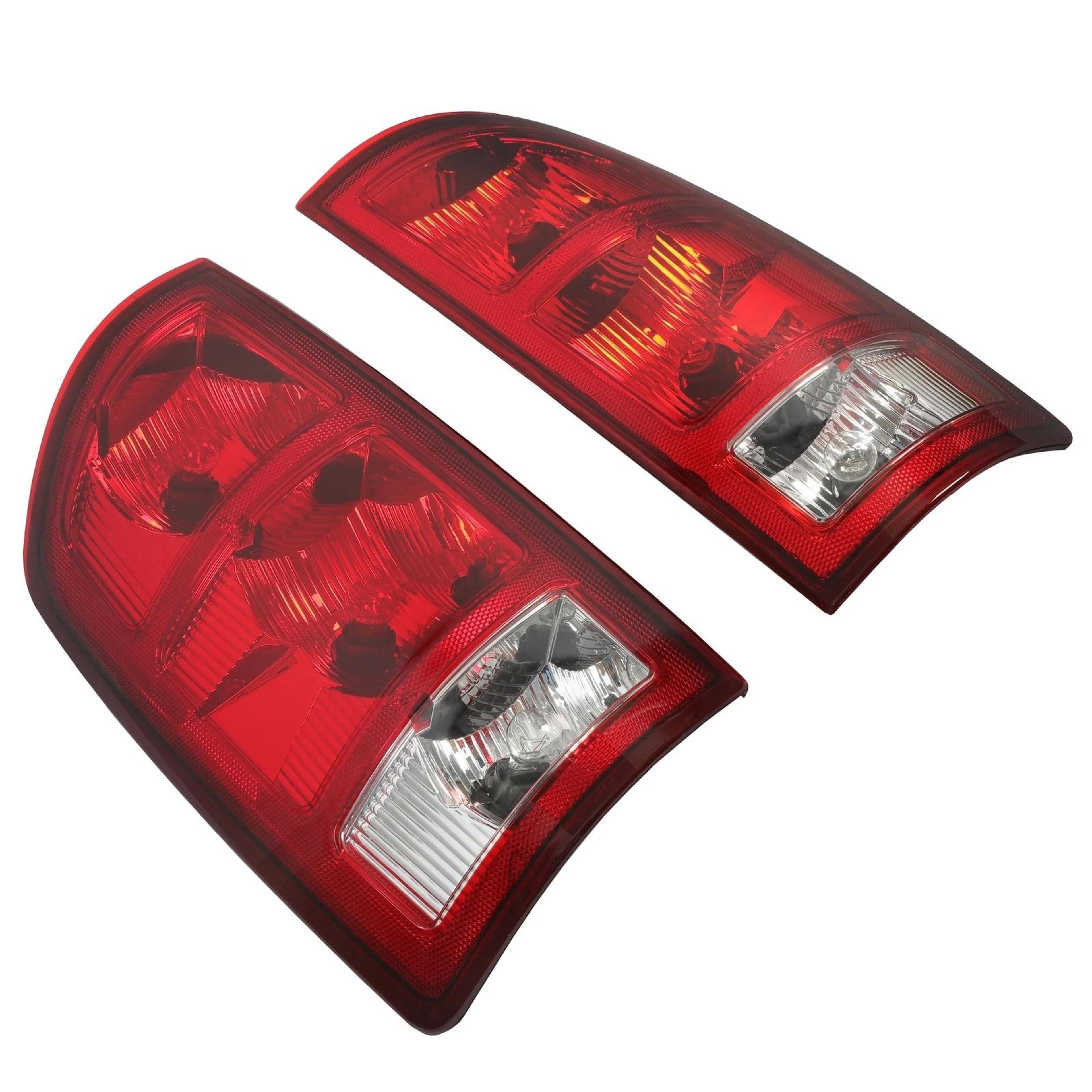 dot tail lights w/bulbs for dodge ram oem replacement brake lamps
