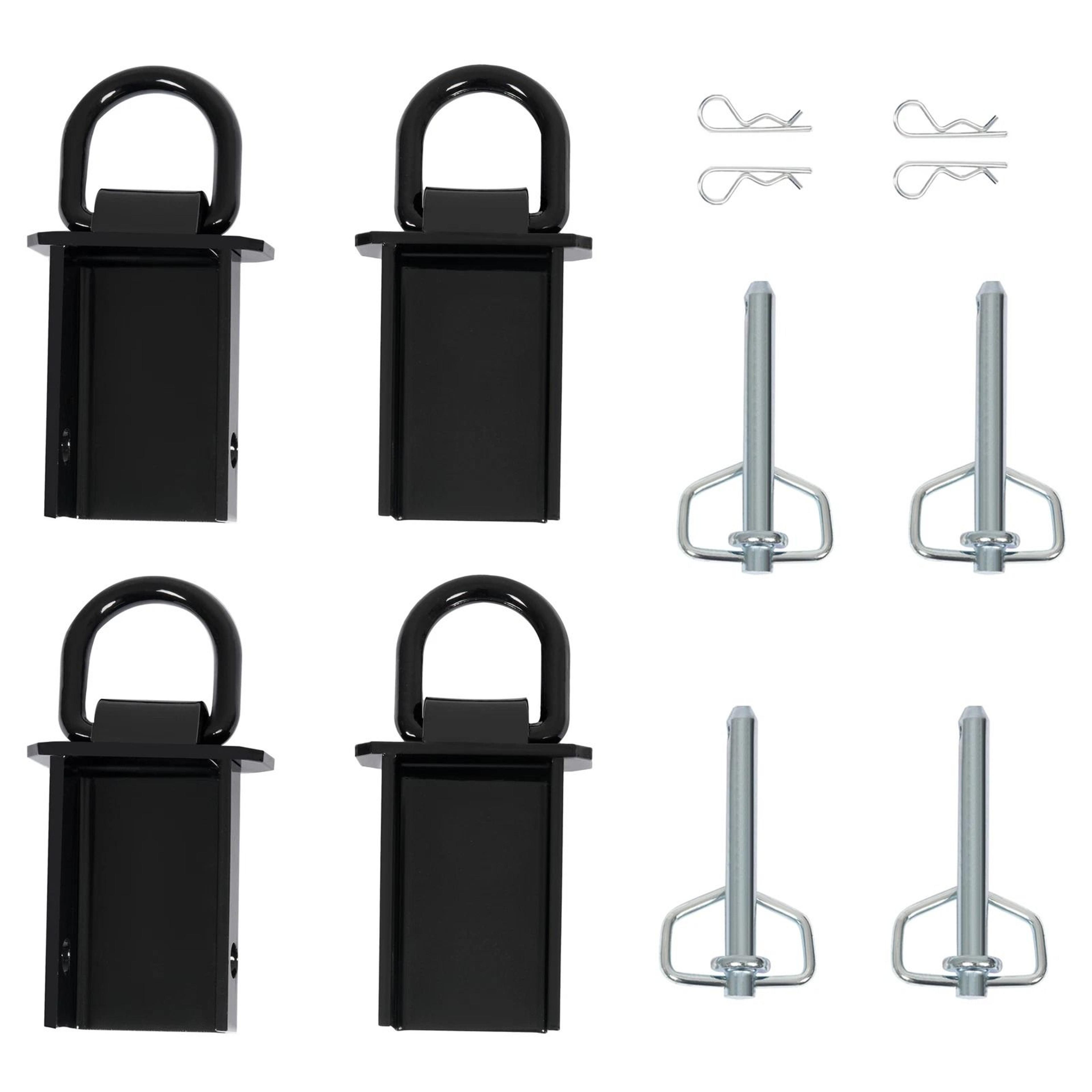 Heavy Duty Stake Pocket D Rings Removable Tie Down Rings For Utility Trailers 11