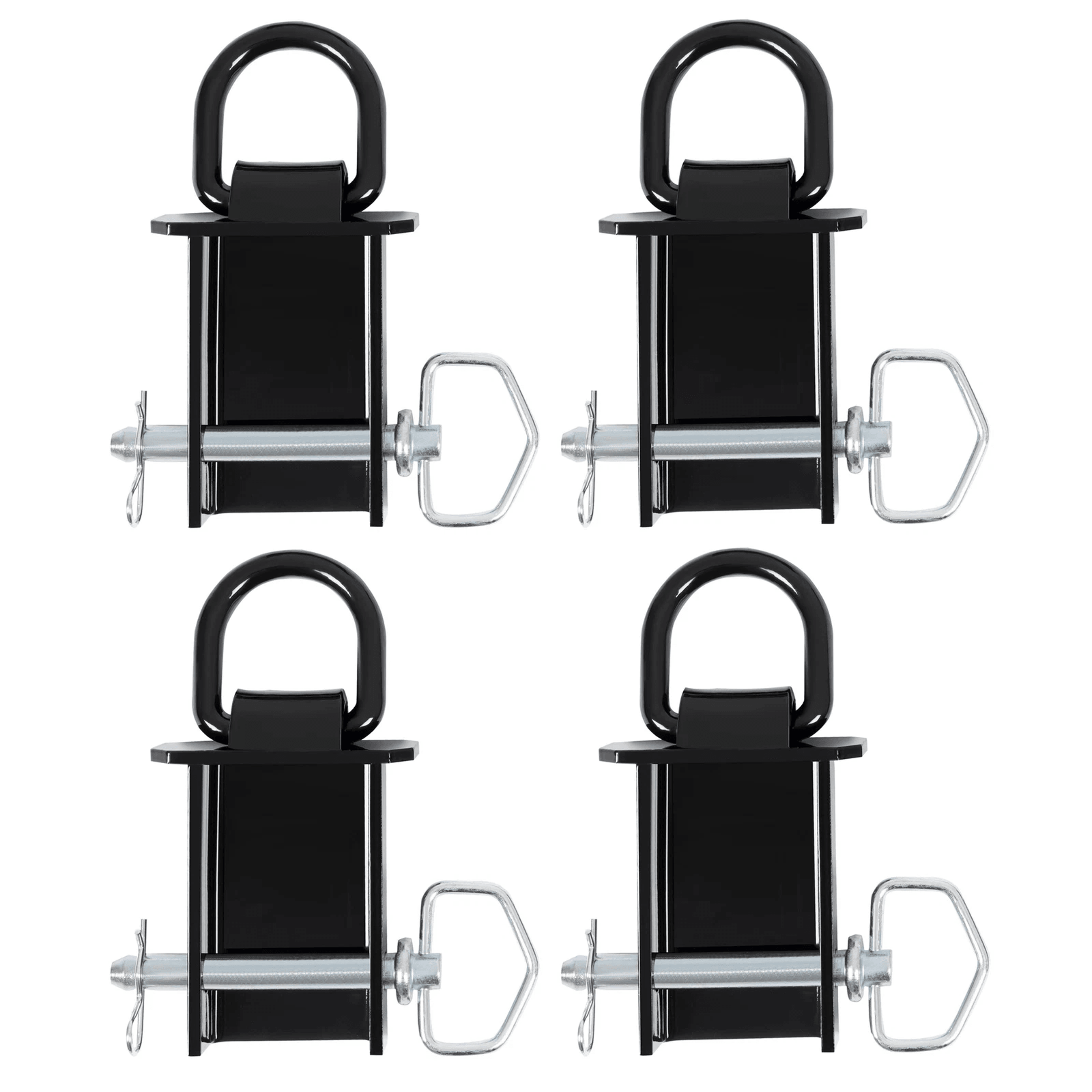 Heavy Duty Stake Pocket D Rings Removable Tie Down Rings For Utility Trailers 4