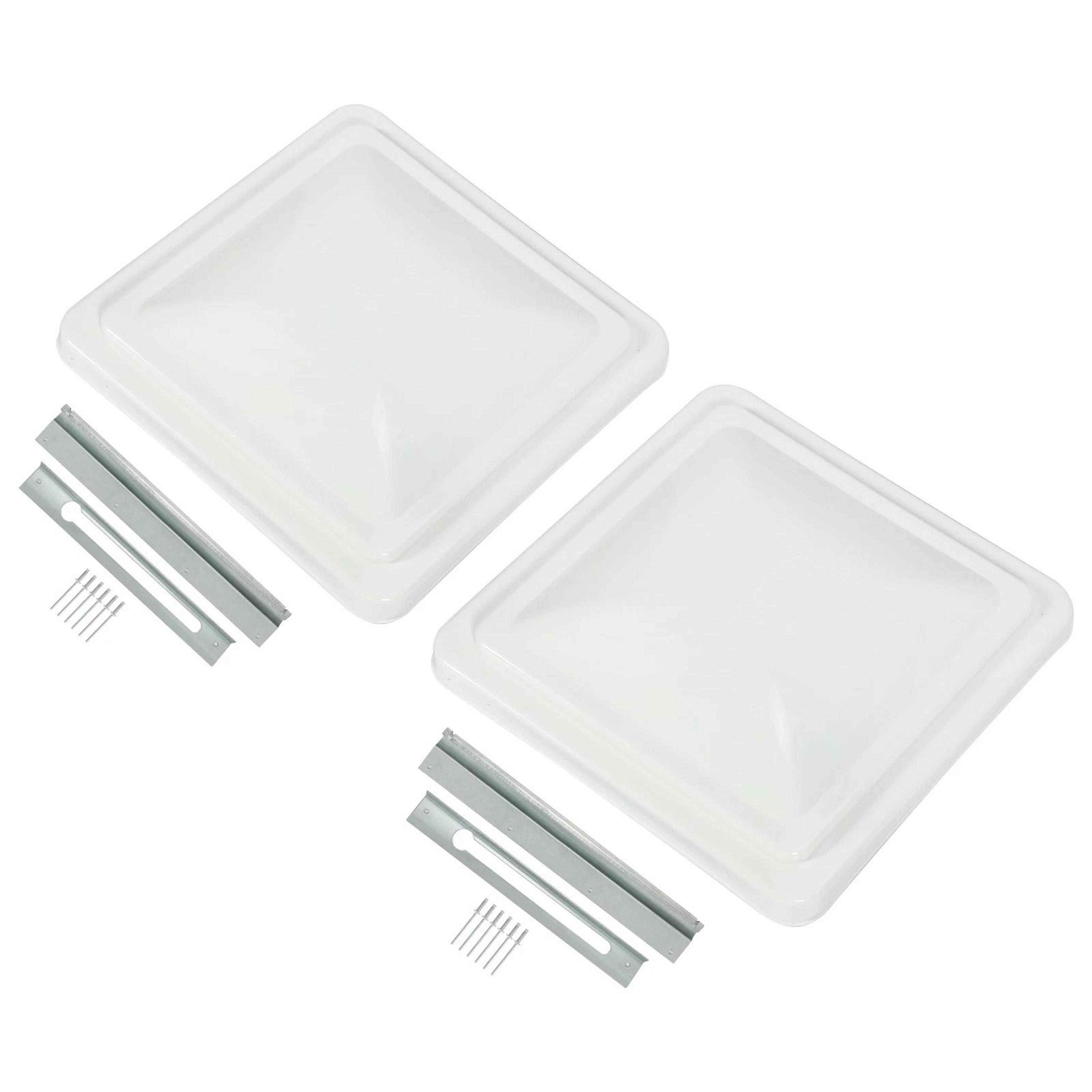 RV Replacement Roof Vent Cover For Camper Trailer White 9