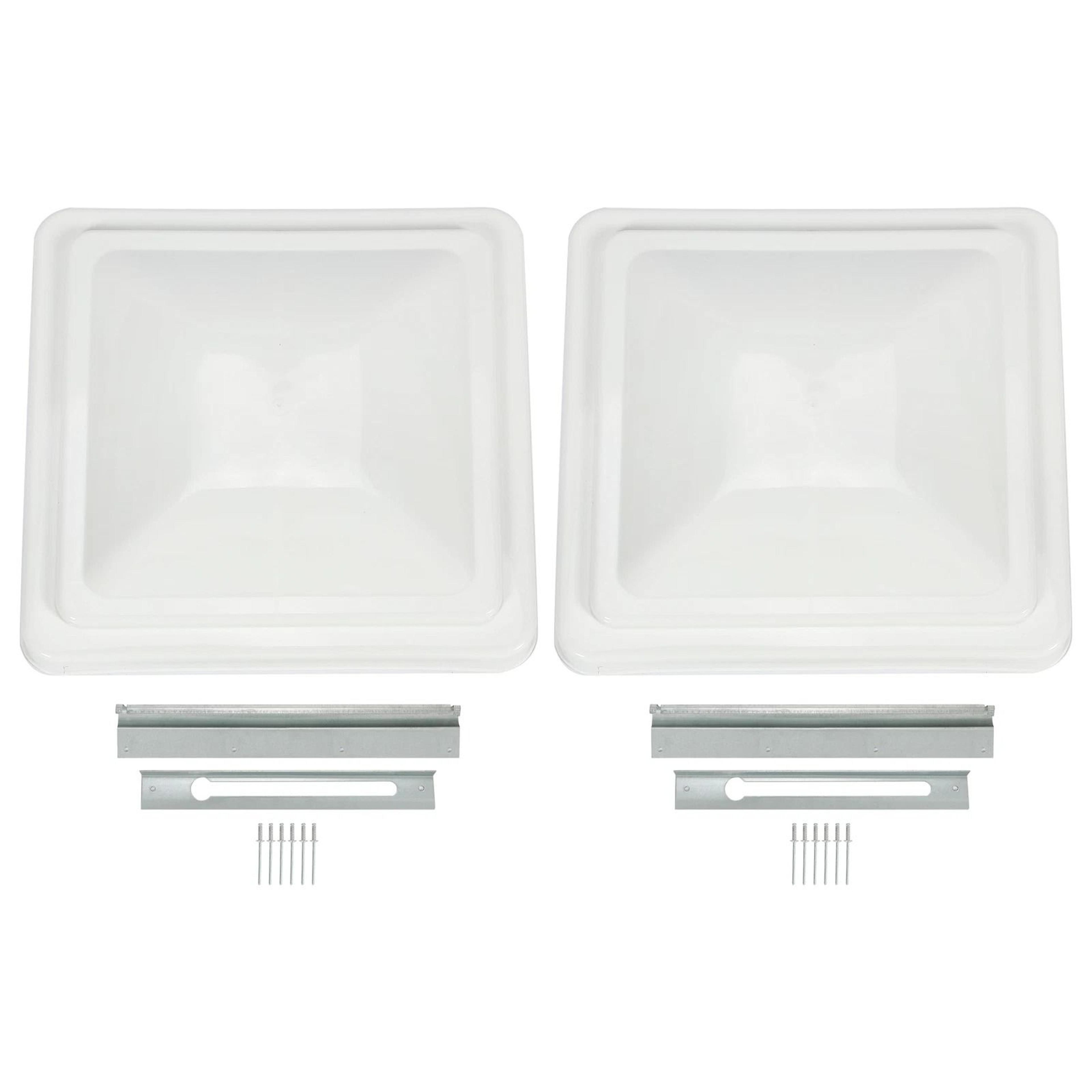 RV Replacement Roof Vent Cover For Camper Trailer White 13