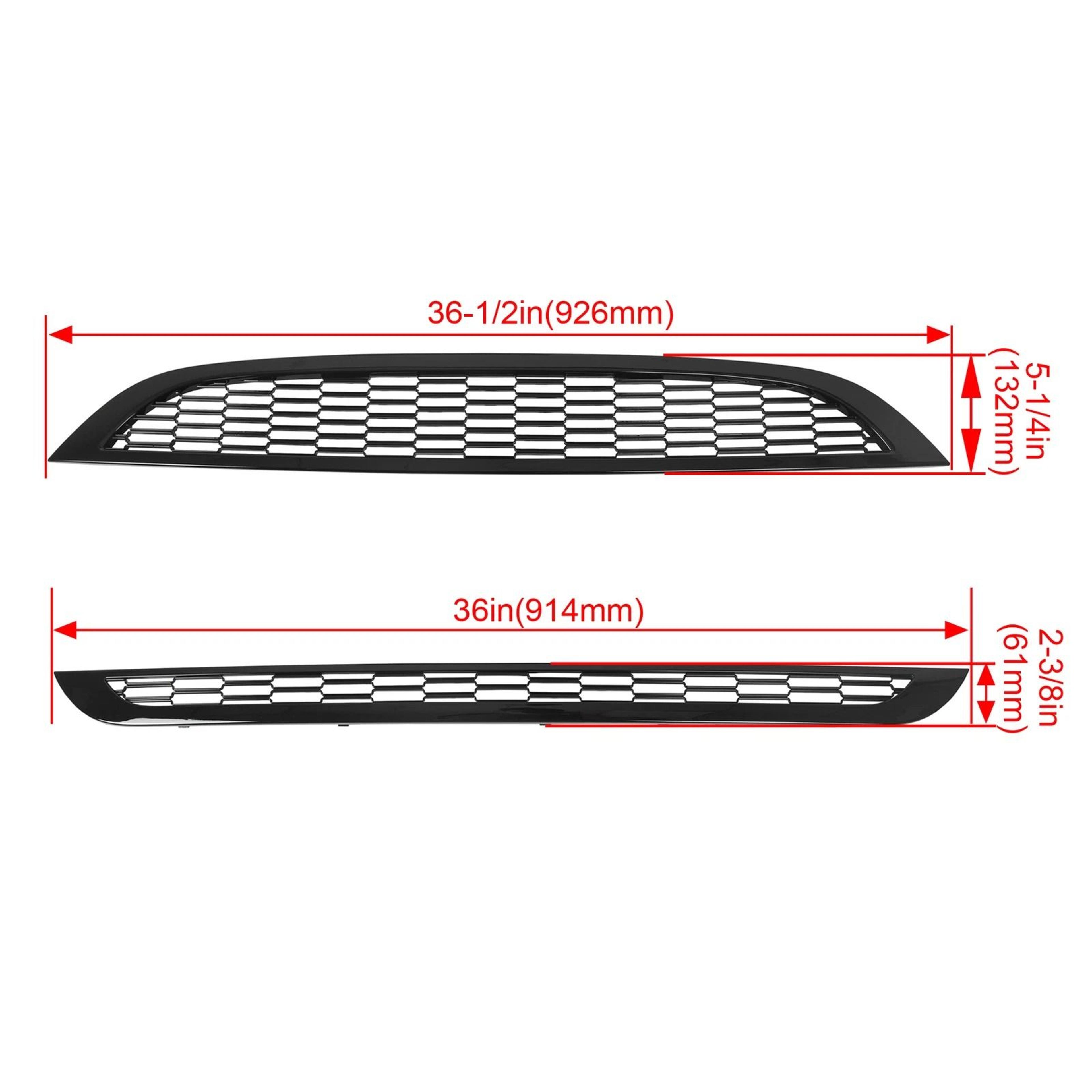 Honeycomb Mesh Front Grille For Mini Cooper S  Upper  Lower Set 11