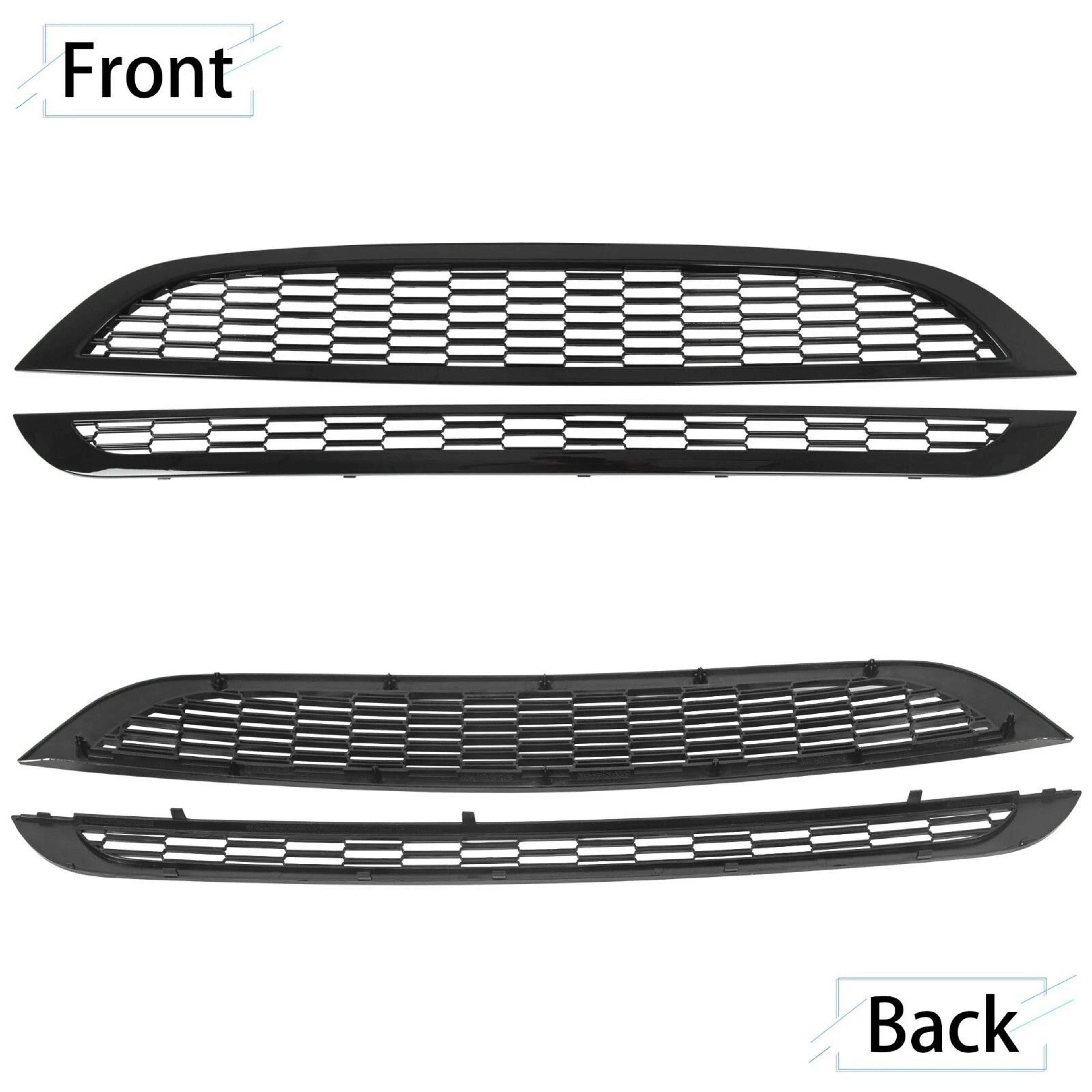 Honeycomb Mesh Front Grille For Mini Cooper S  Upper  Lower Set 8
