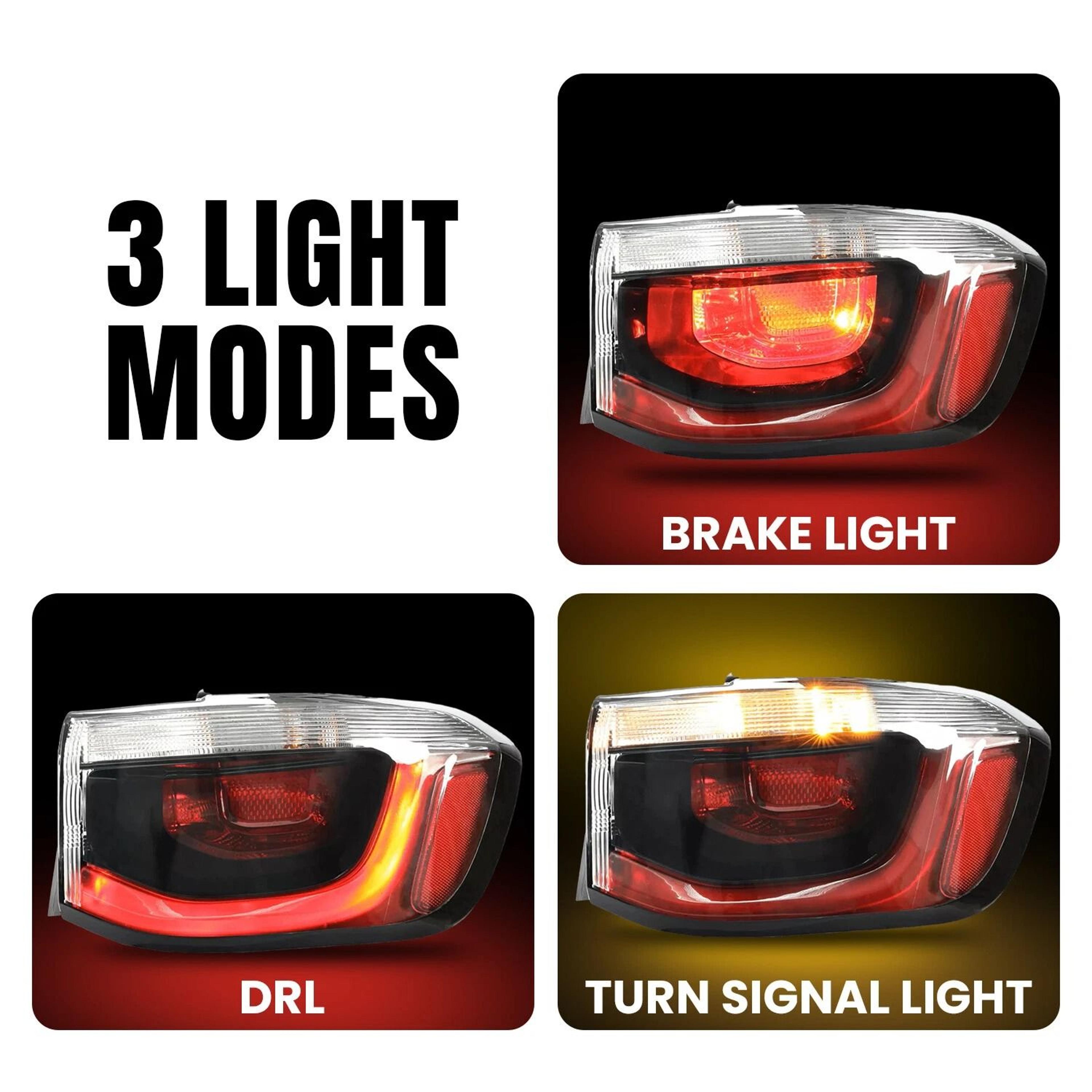 Right Passenger Side Jeep Compass Tail Light Replacement Brake Lamp 17