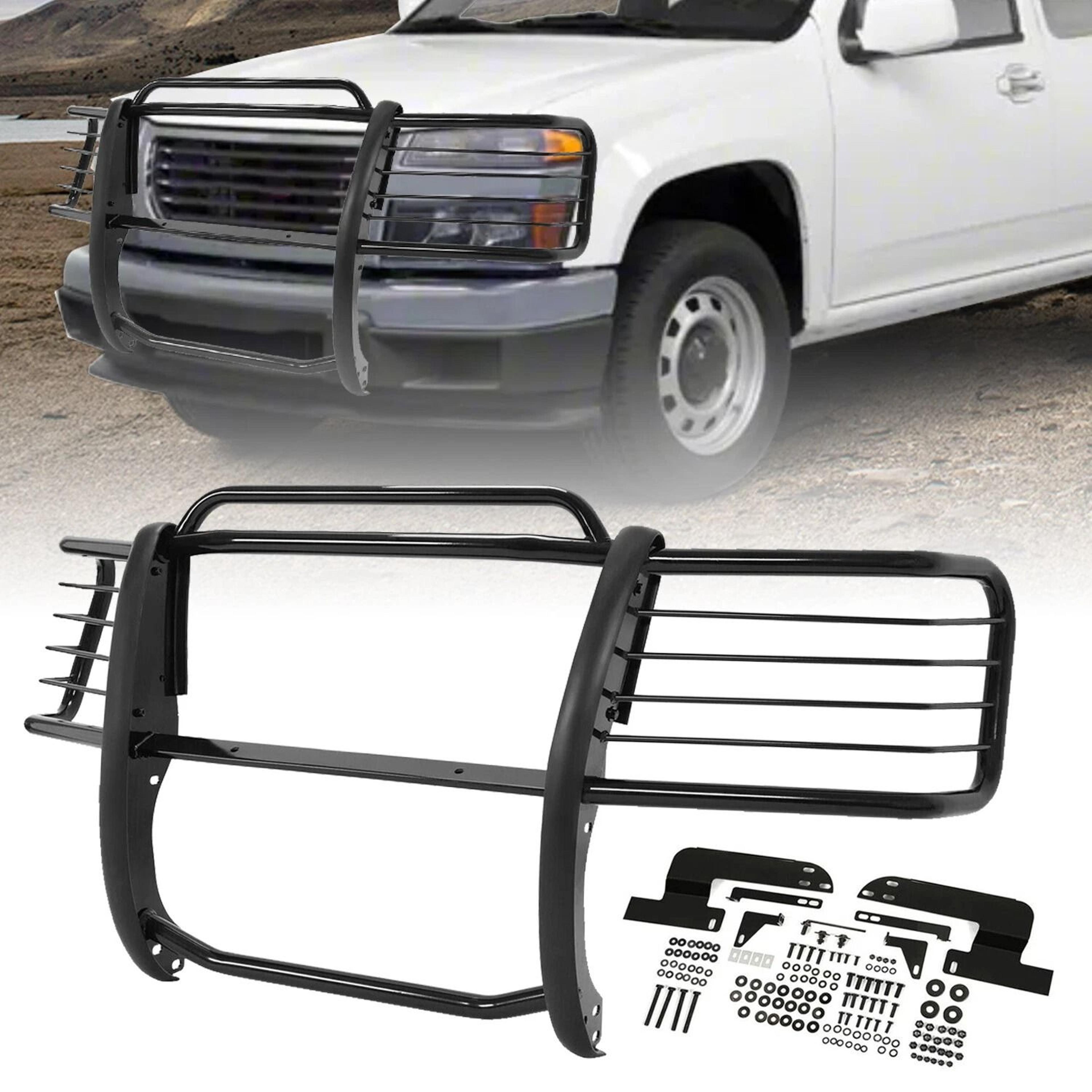 bumper grille guard for chevy colorado & gmc canyon front protection & brush guard