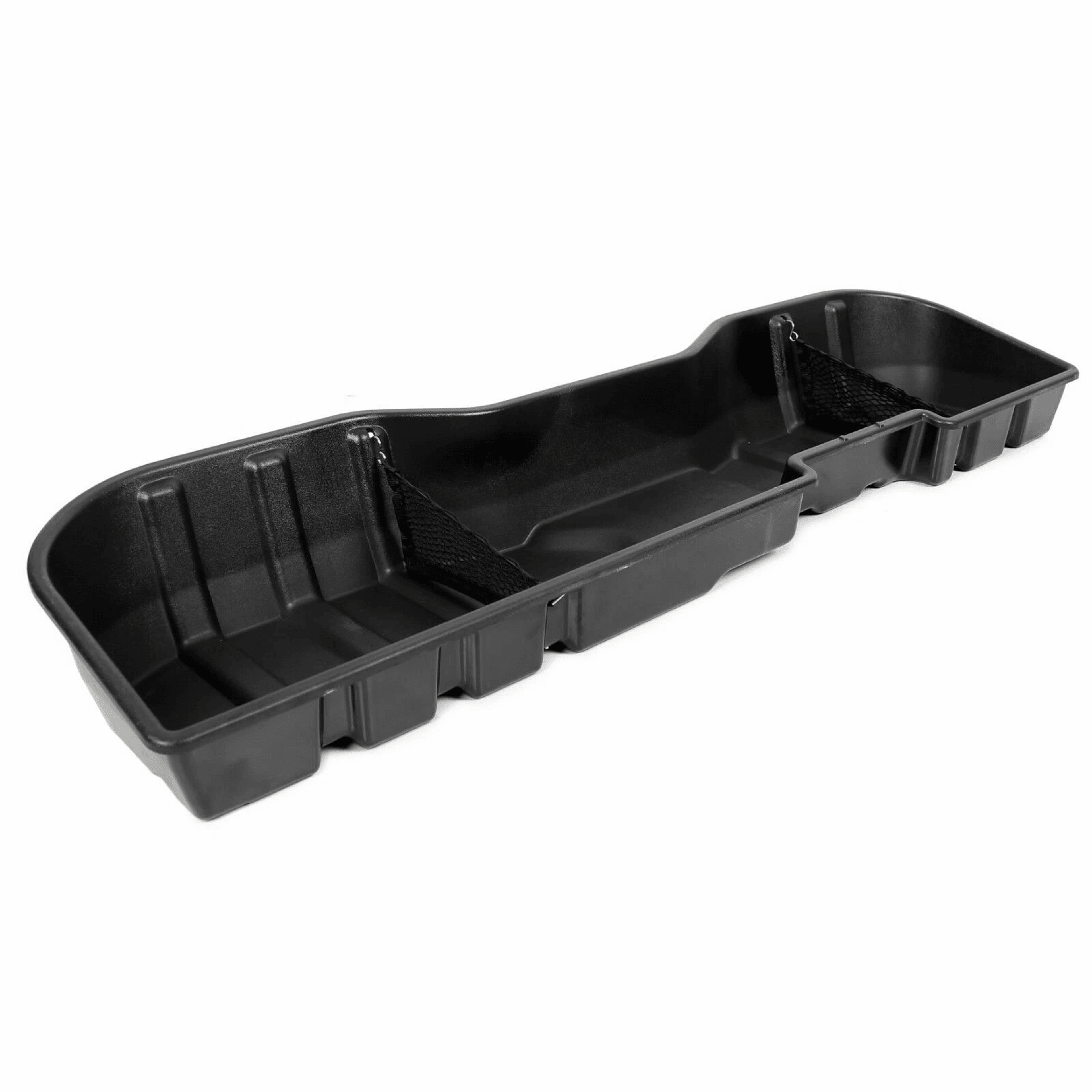 Black Underseat Storage Box For Chevy Silverado  GMC Sierra CREW CAB Durable  Waterproof Organizer 7
