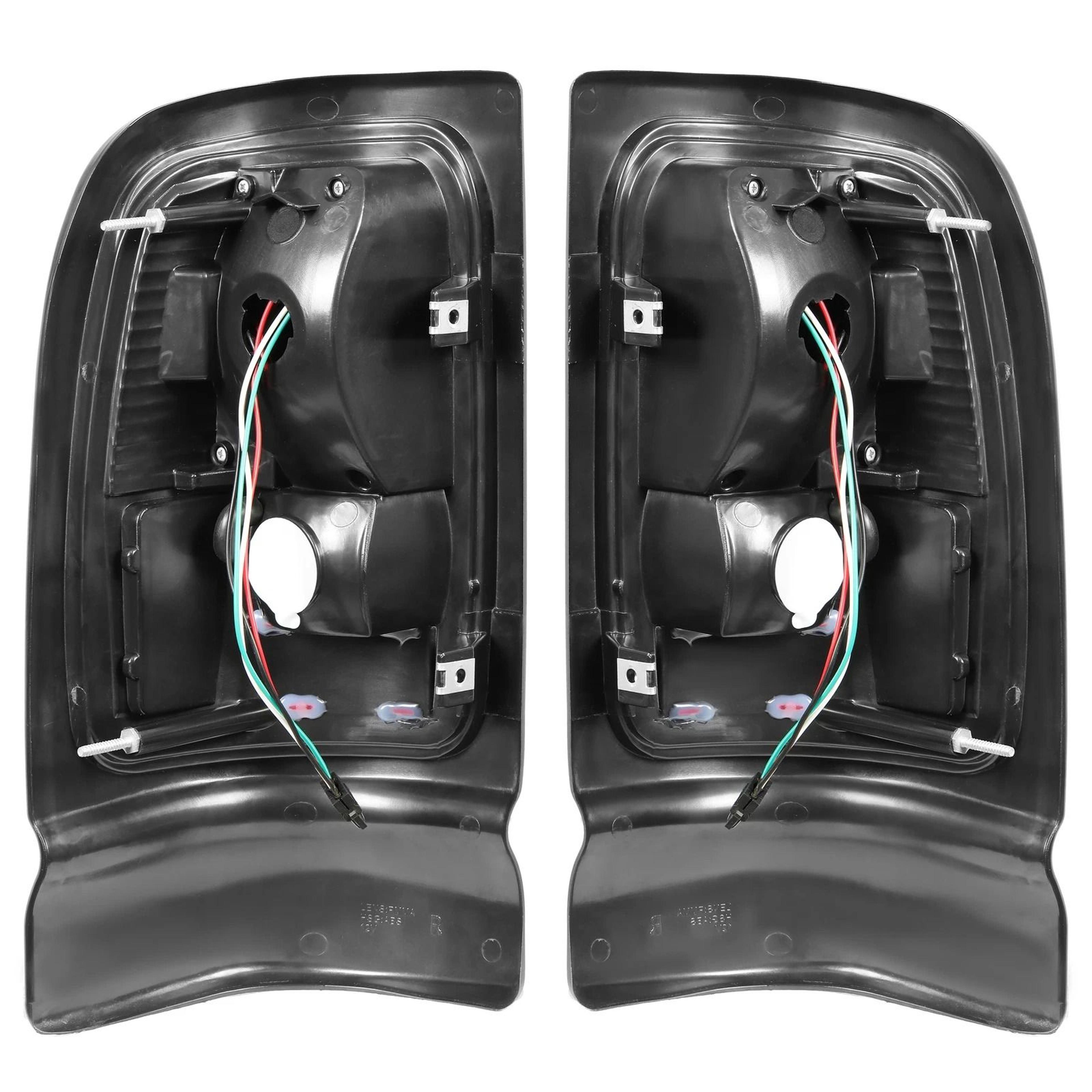 Smoked Black LED Tube Brake Tail Lights For Dodge Ram Durable Stylish Upgrade 5