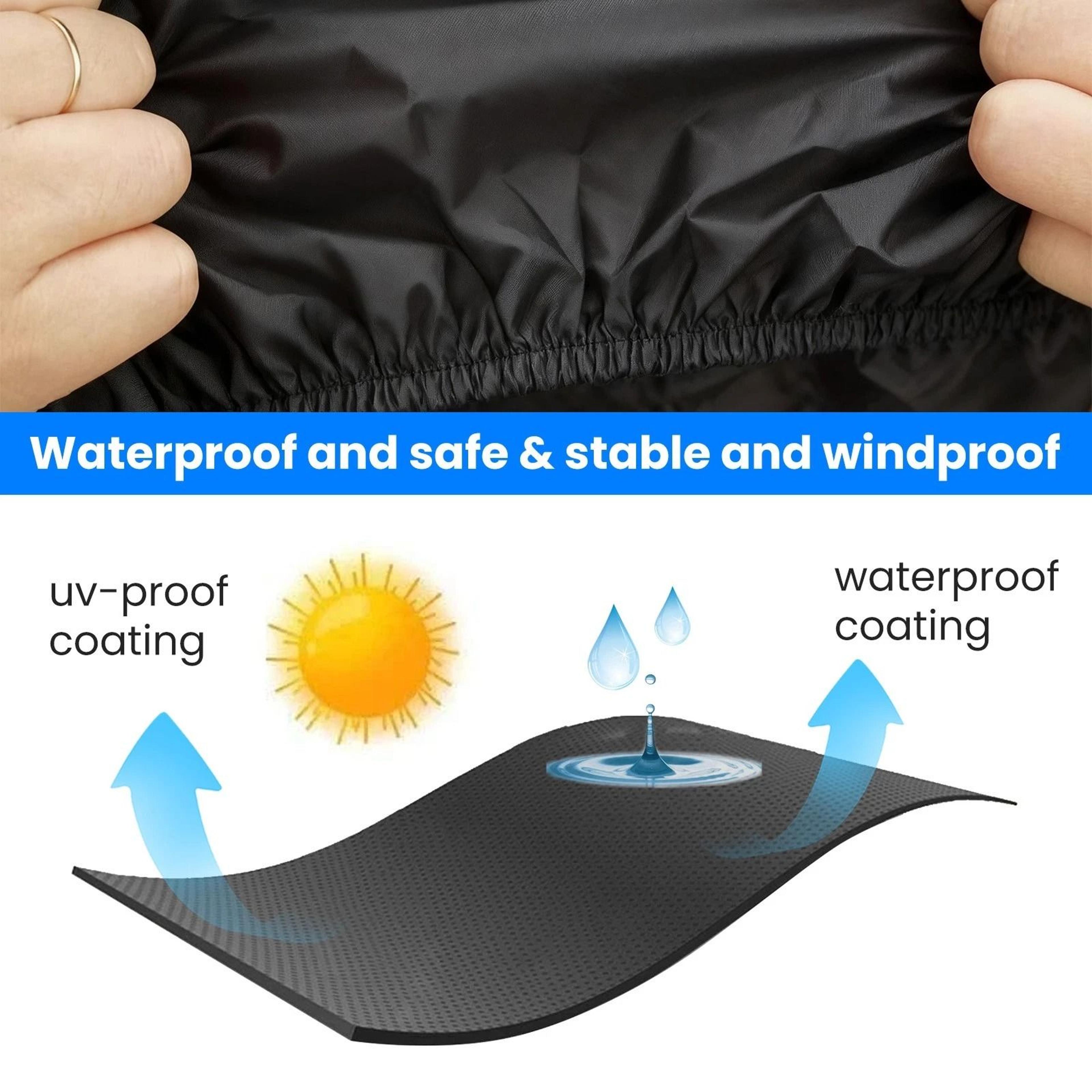 2 Seat Vehicle Storage Dust Cover For Can Am Maverick X3 Teryx Polaris RZR UTV Waterproof Durable P 4