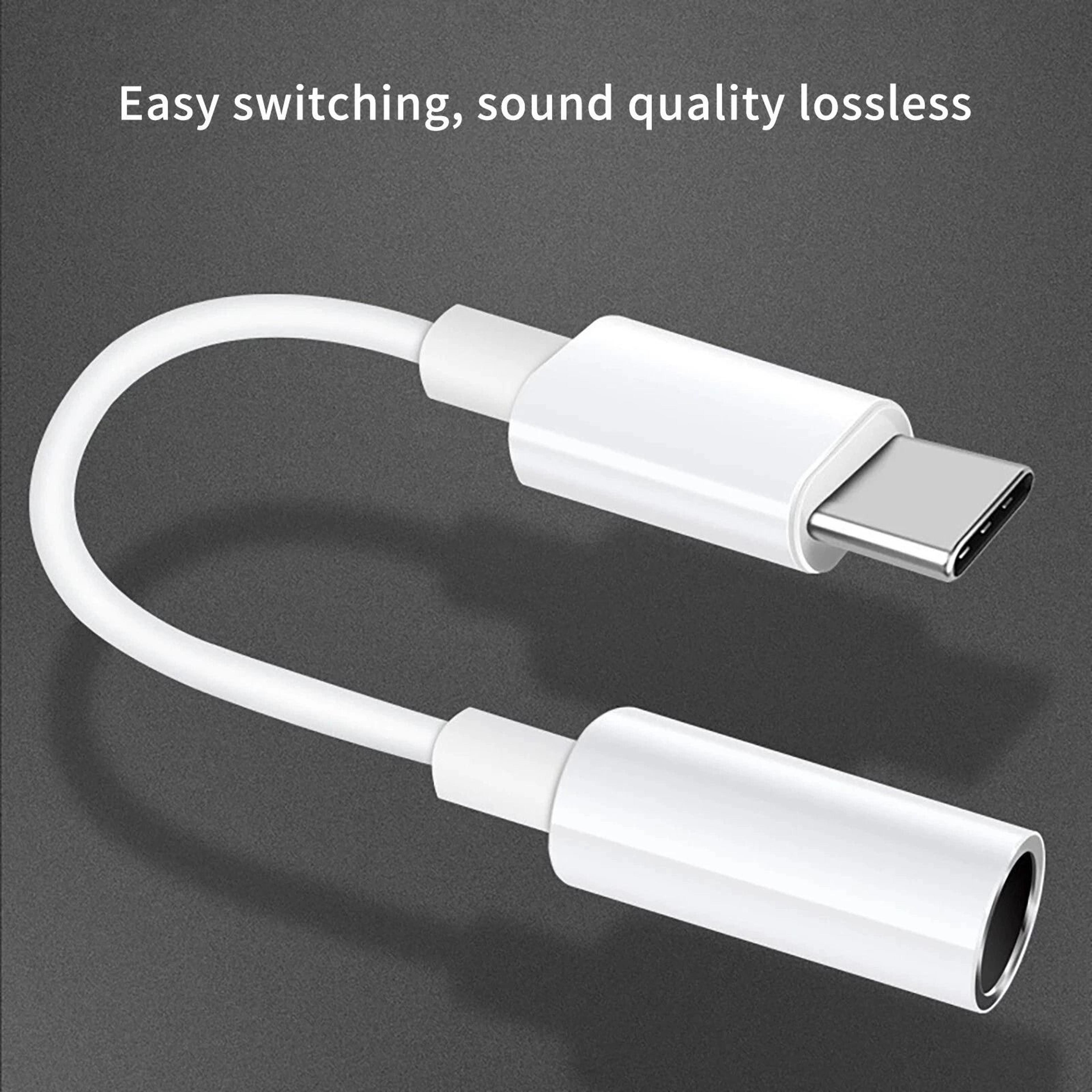 USBC To Adapter Audio Headphone Adapter Cable For Earphones 4