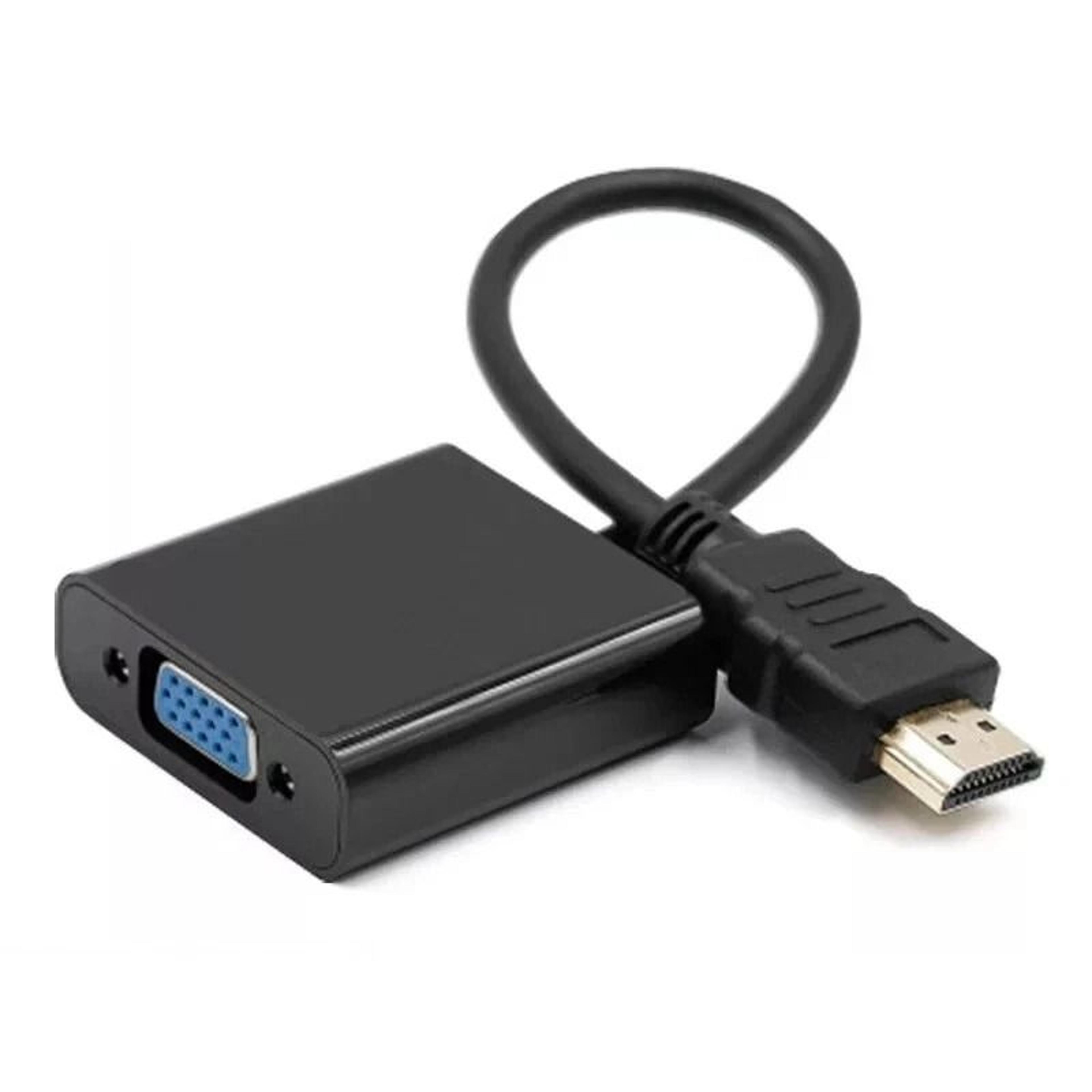 hdmi to vga adapter for pc monitor high-quality video converter