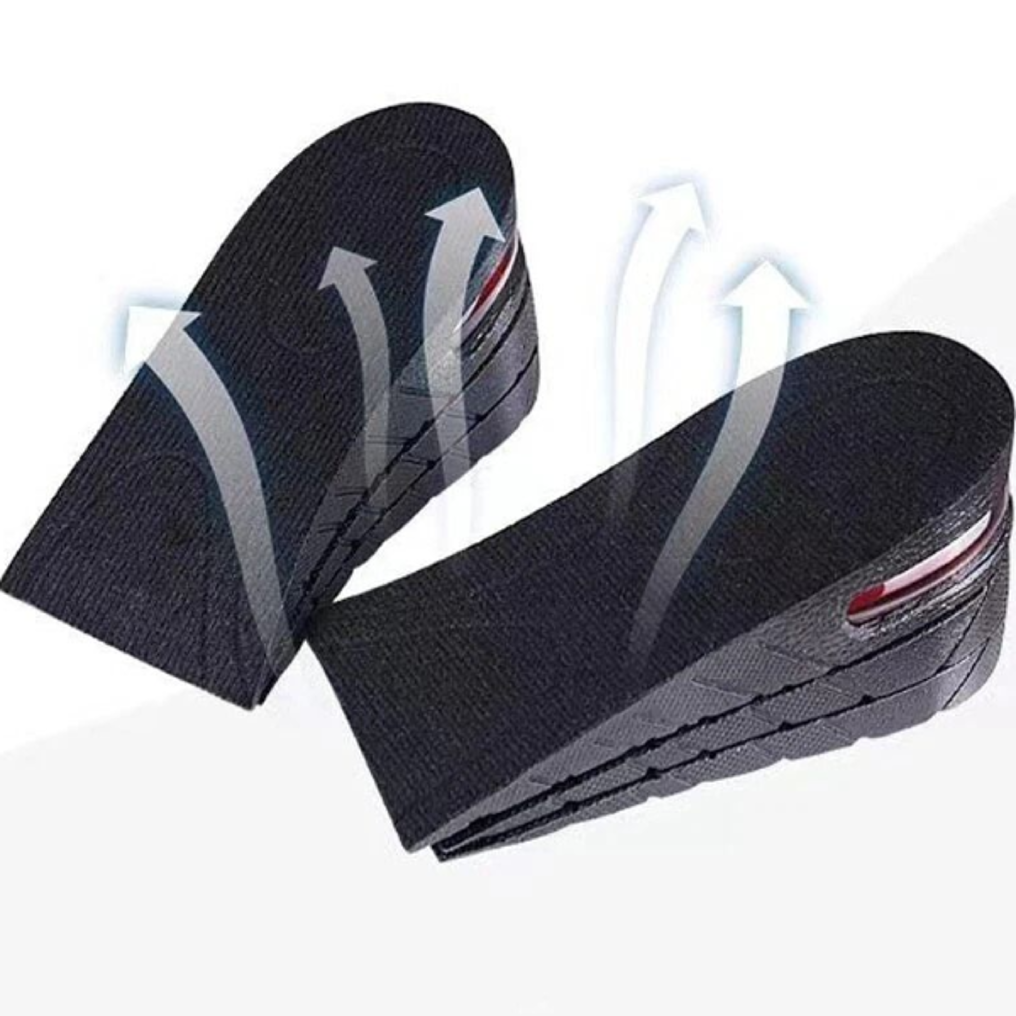 invisible height increase insoles for men & women heel lift taller shoe inserts