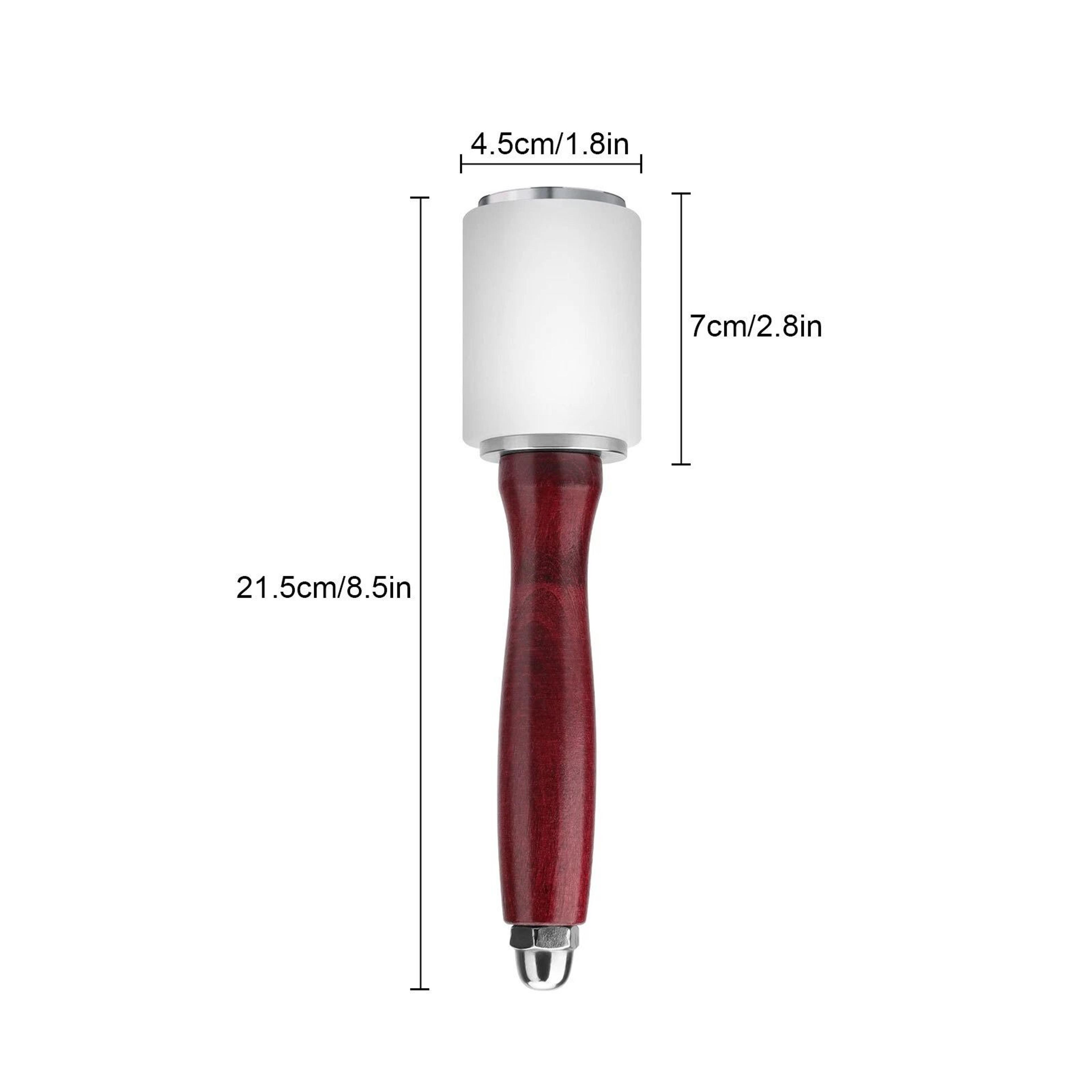 Leather Craft Hammer Premium Leather Carving Mallet For DIY Leatherworking  Sewing Projects 4