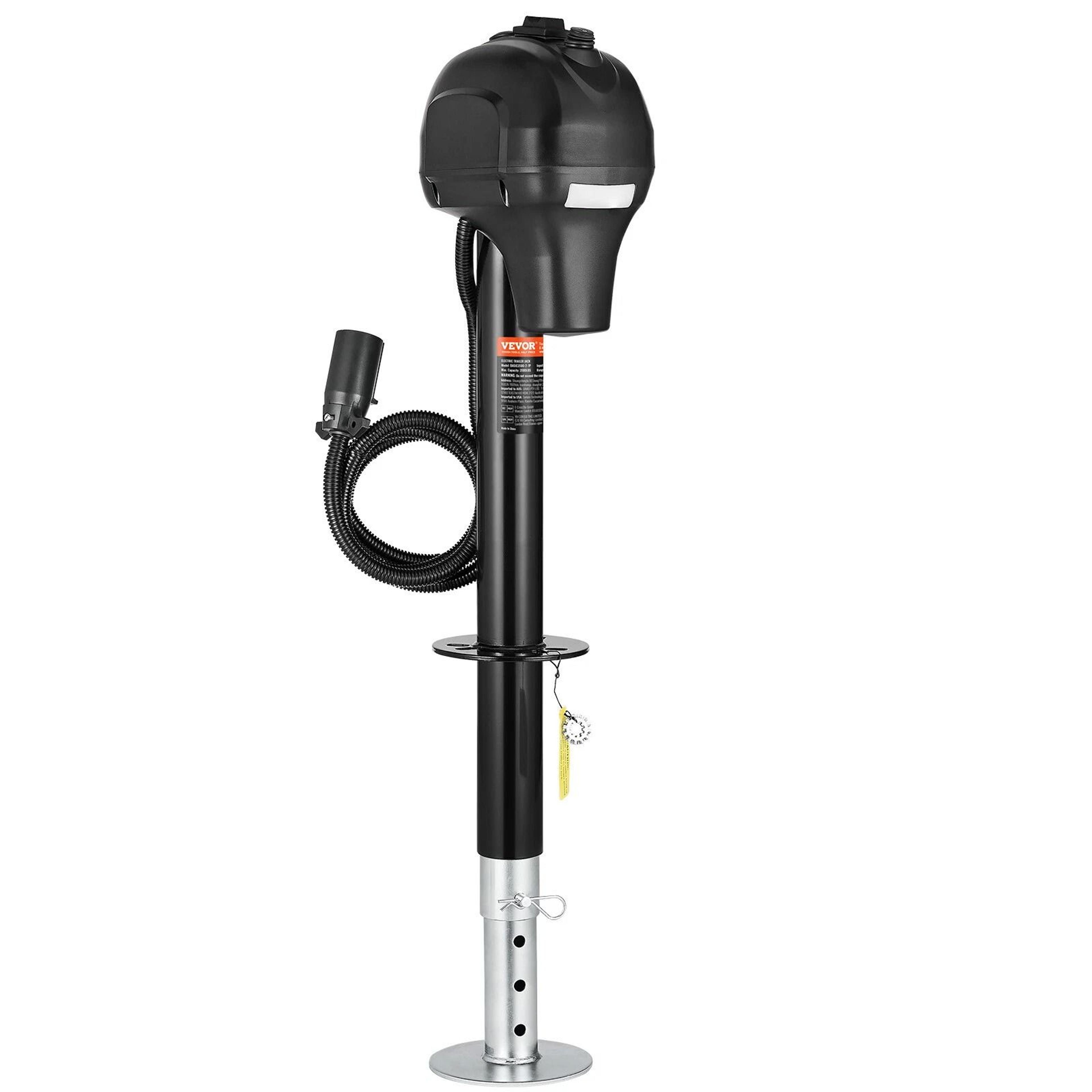 Electric Trailer Jack With 7 Pin Plug For RV Trailer  Camper 3