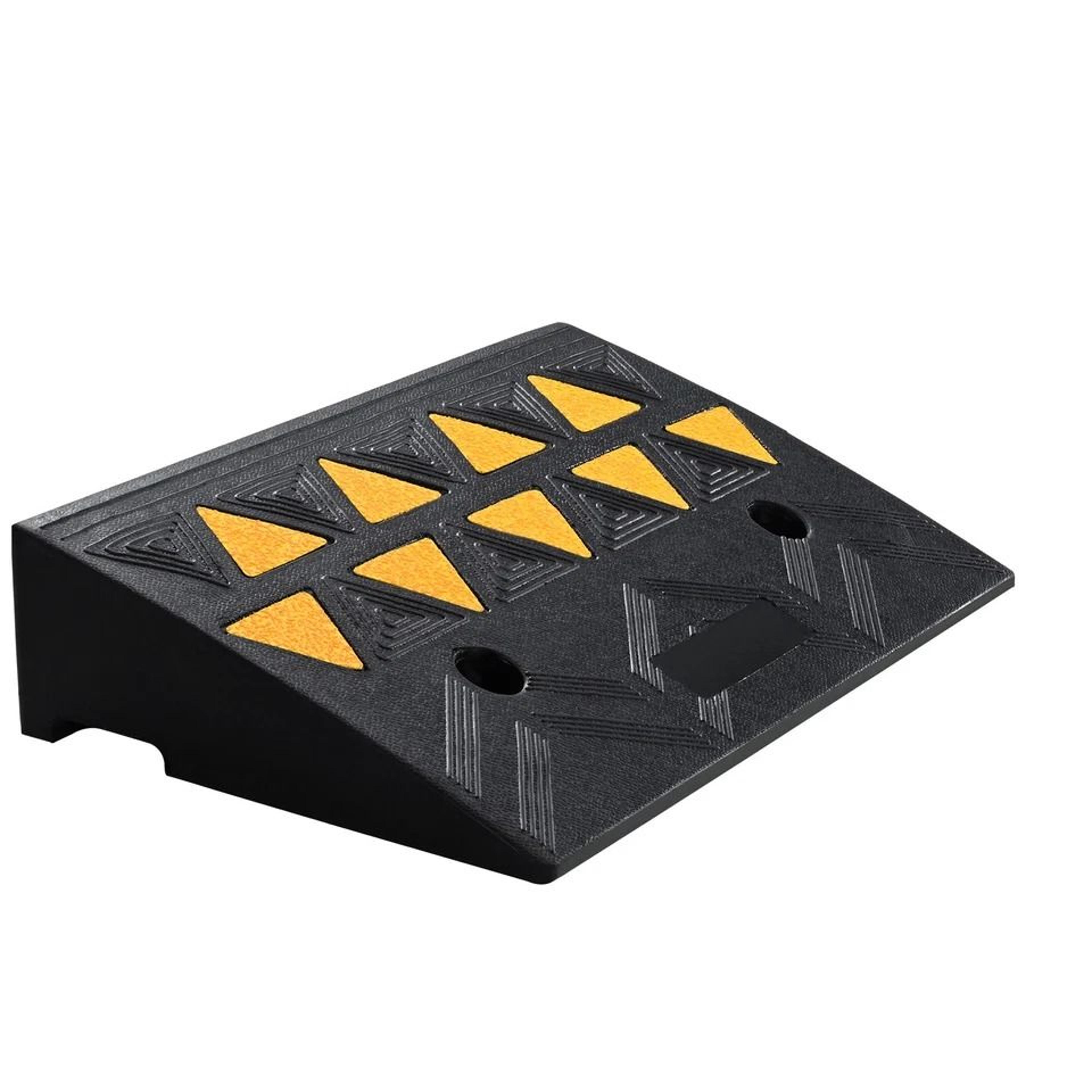 heavy duty rubber curb ramp driveway curb ramp for cars trucks and wheelchairs