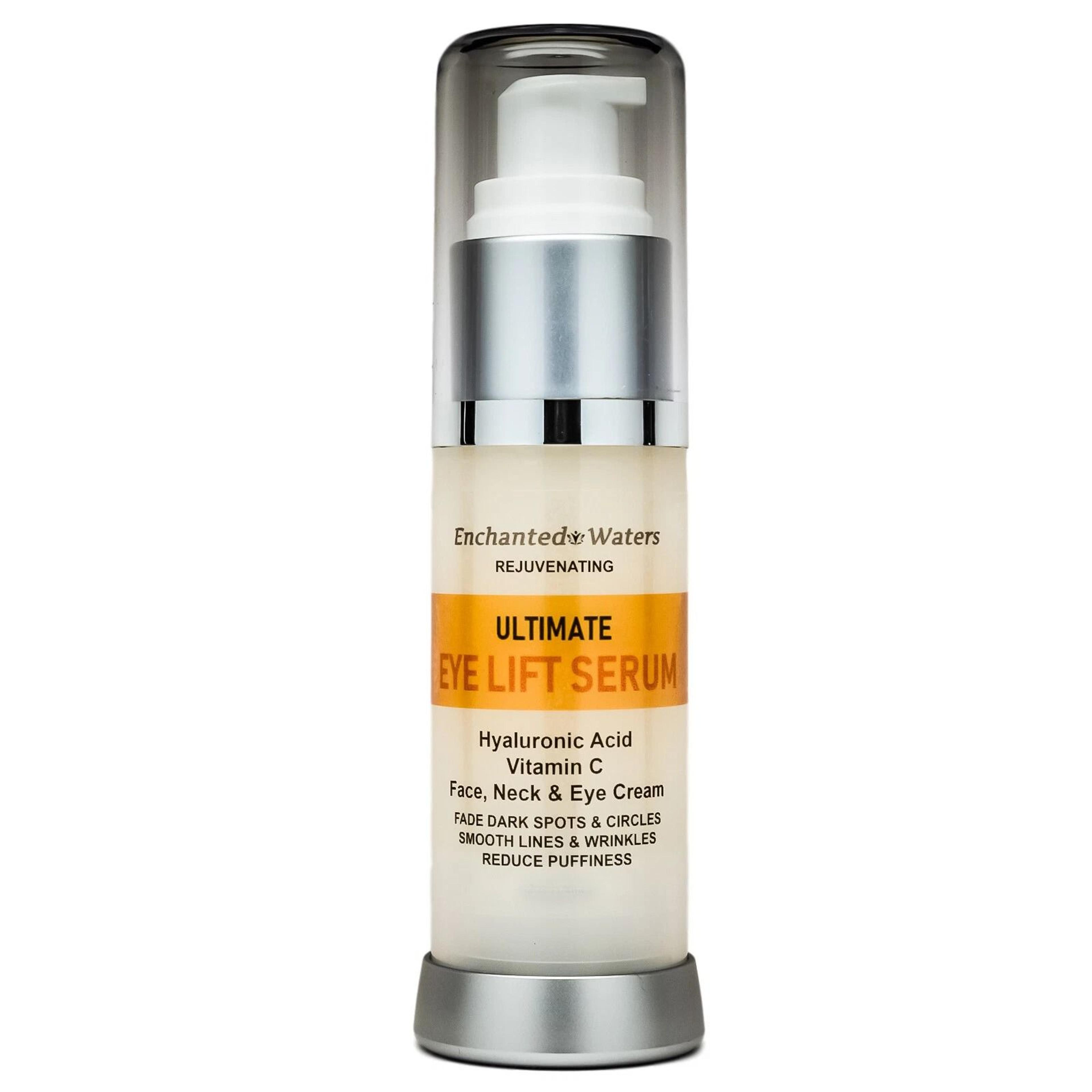 vitamin c eye lift serum for dark circles and puffiness with hyaluronic acid