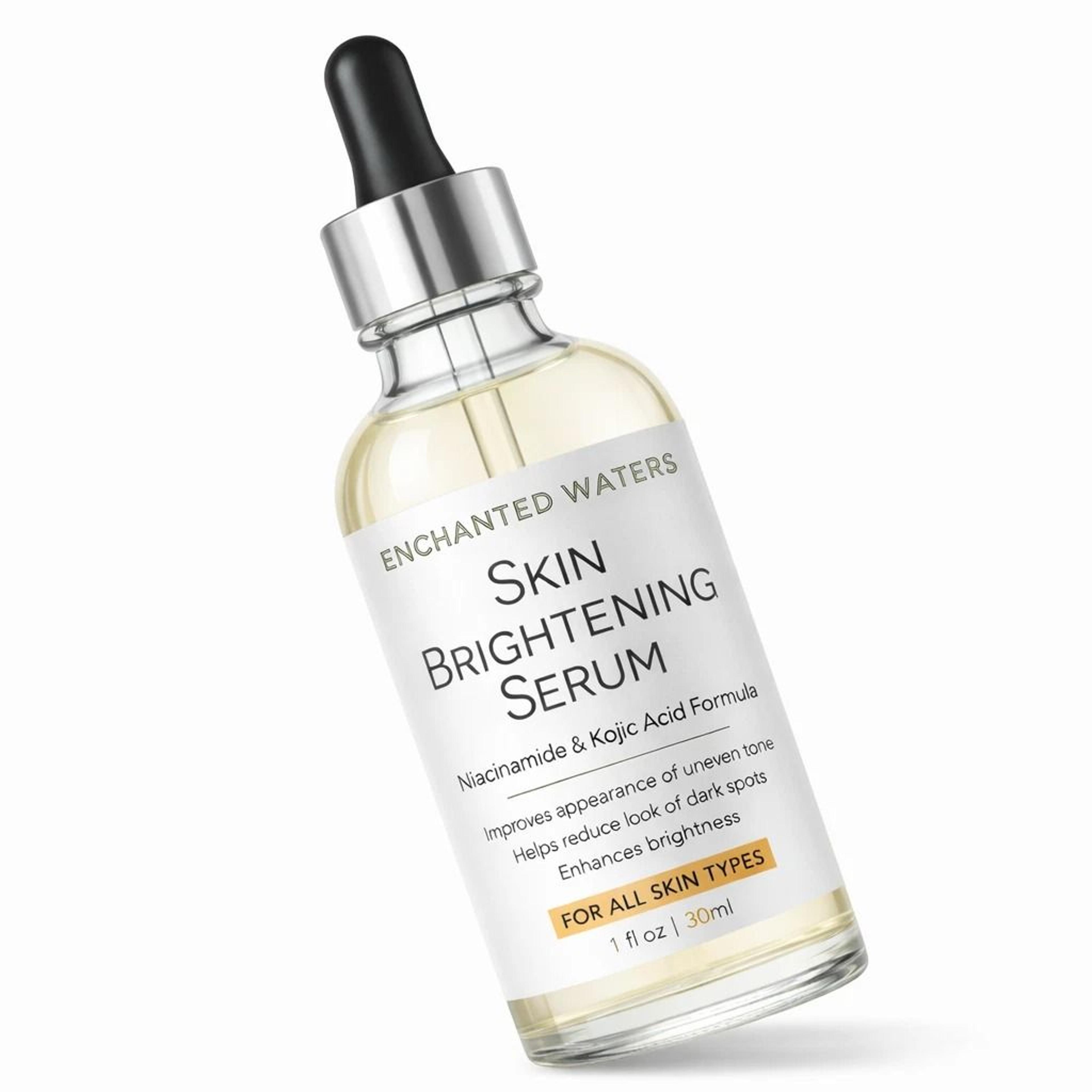 Kojic Acid Brightening Serum 1oz Dark Spot Treatment  Uneven Skin Tone Solution 6