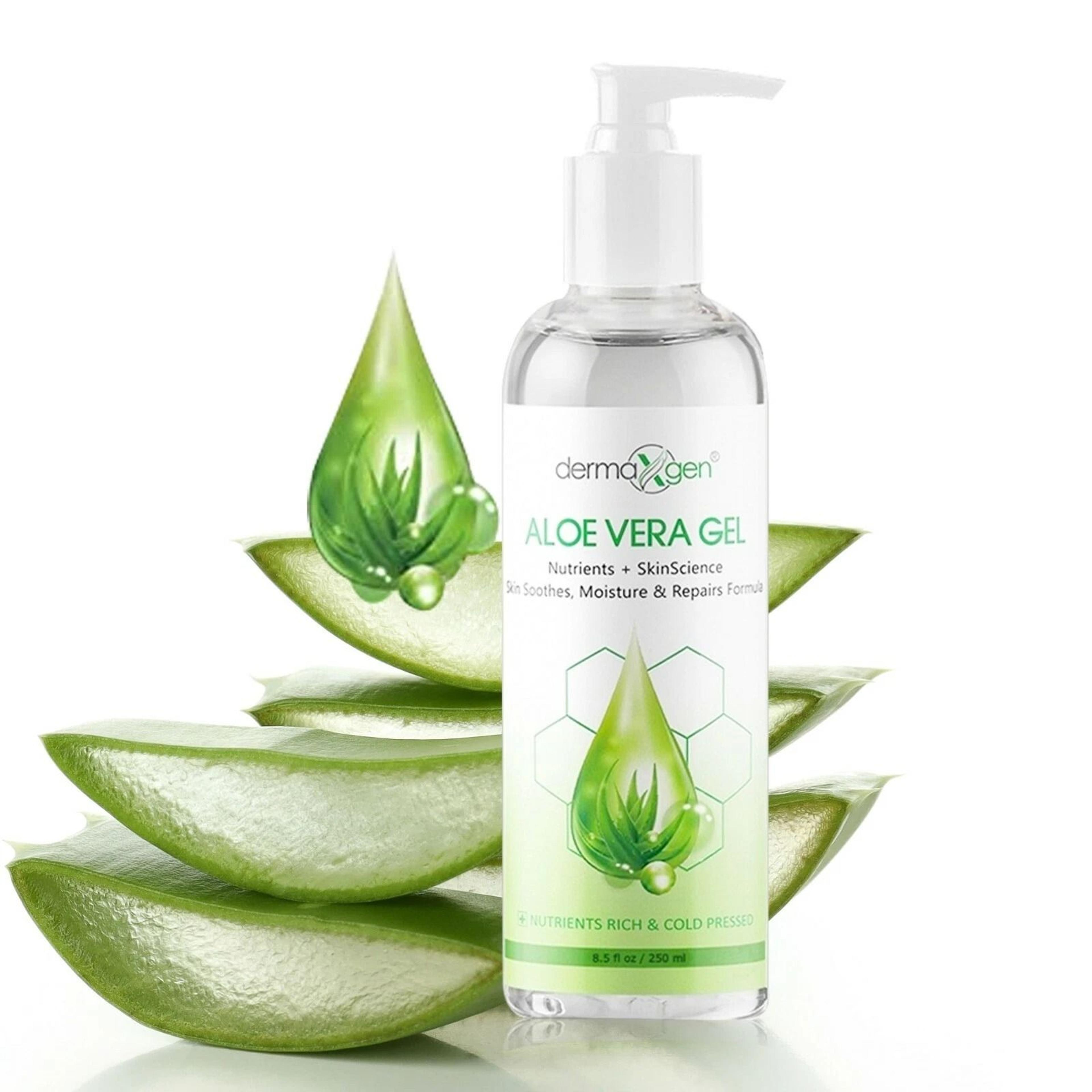 aloe vera gel pure soothing moisturizer for skin hydration