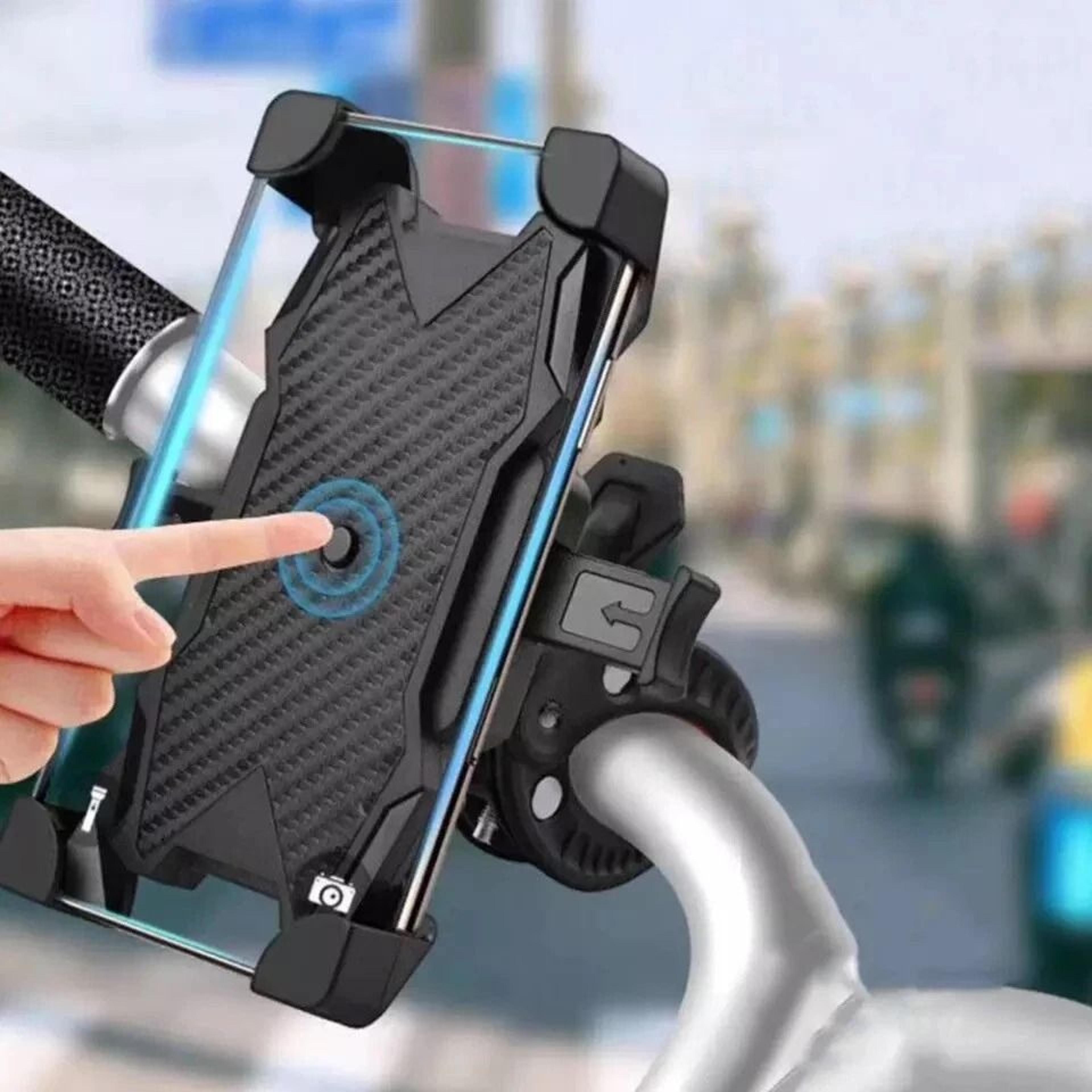 bicycle motorcycle mtb handlebar silicone mount holder for phone gps