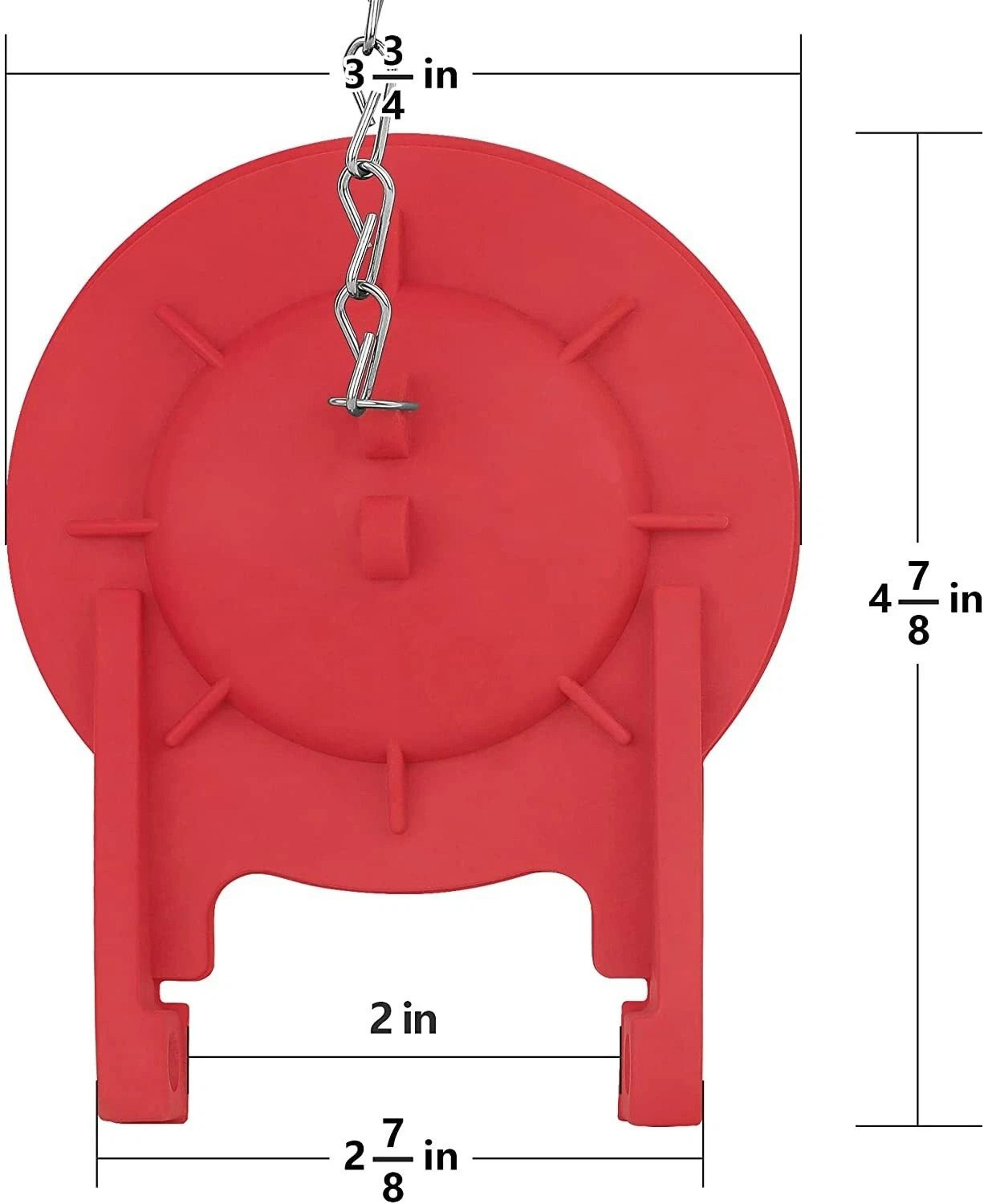 Universal Toilet Flapper Replacement High Performance Flush Valve Replacement Kit 7