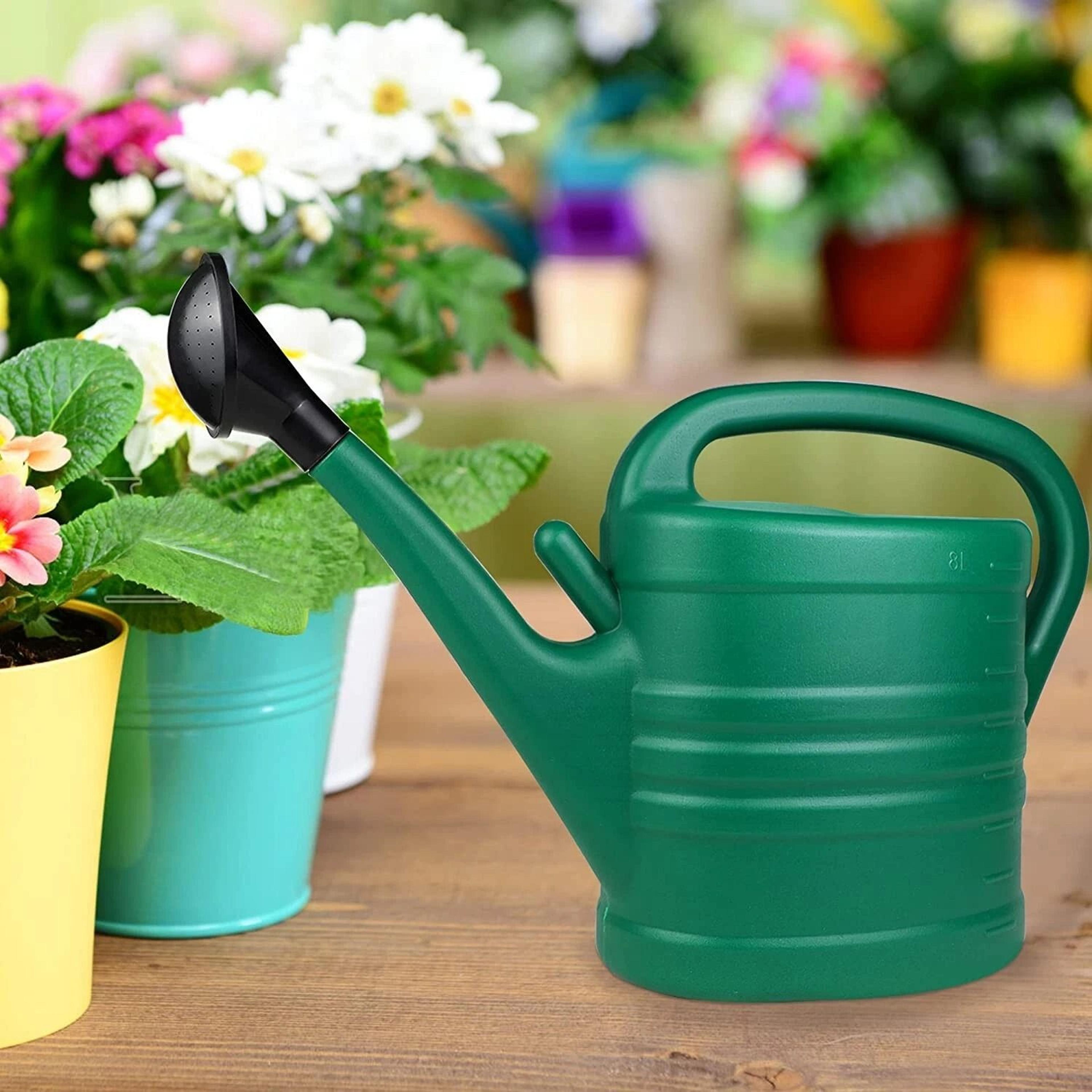 2 gallon hoople watering can for indoor & outdoor plants efficient watering for garden and yard