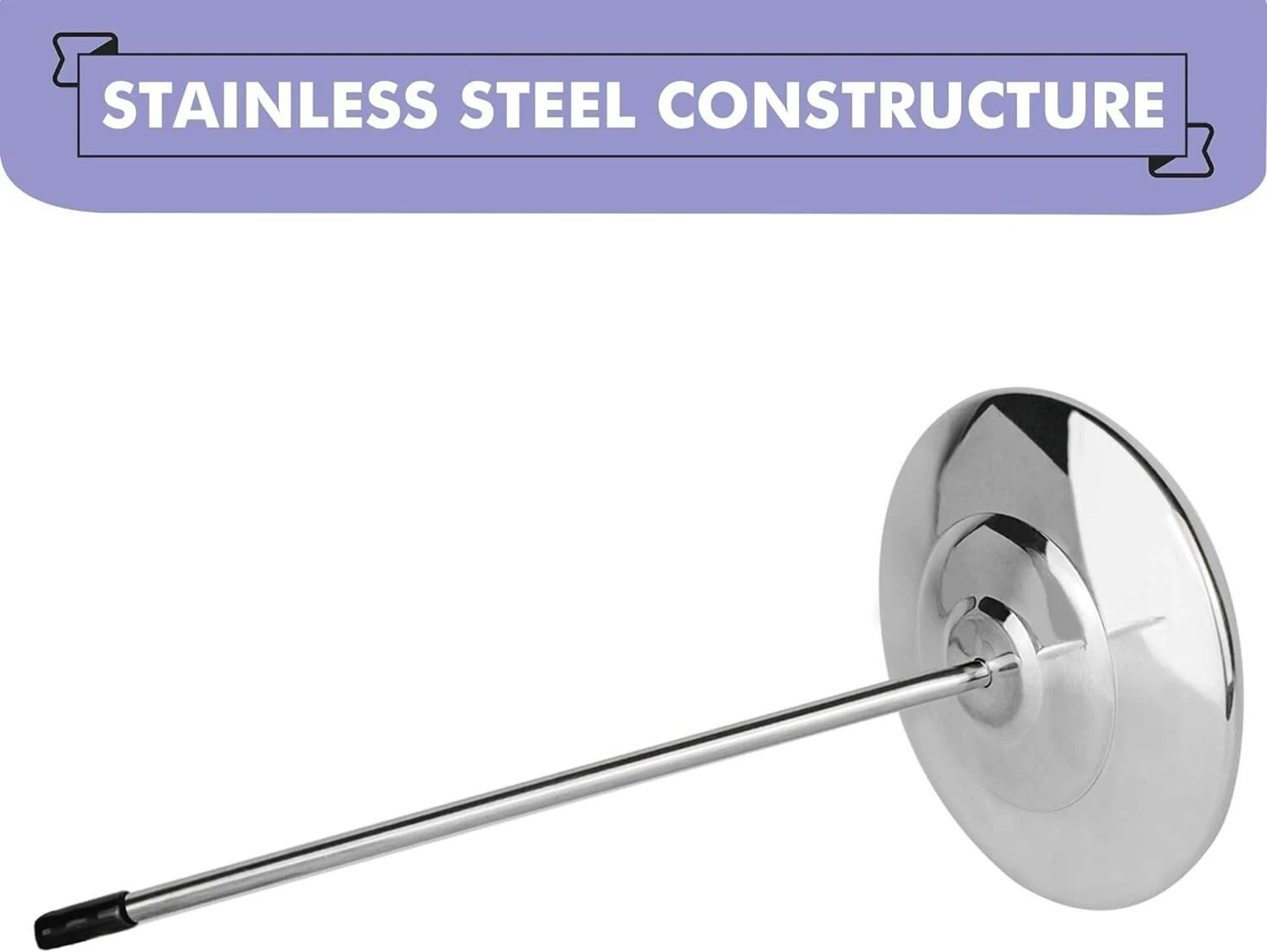 Stainless Steel Receipt Holder With Heavy Duty Base Restaurant Receipt Spike Stand 7