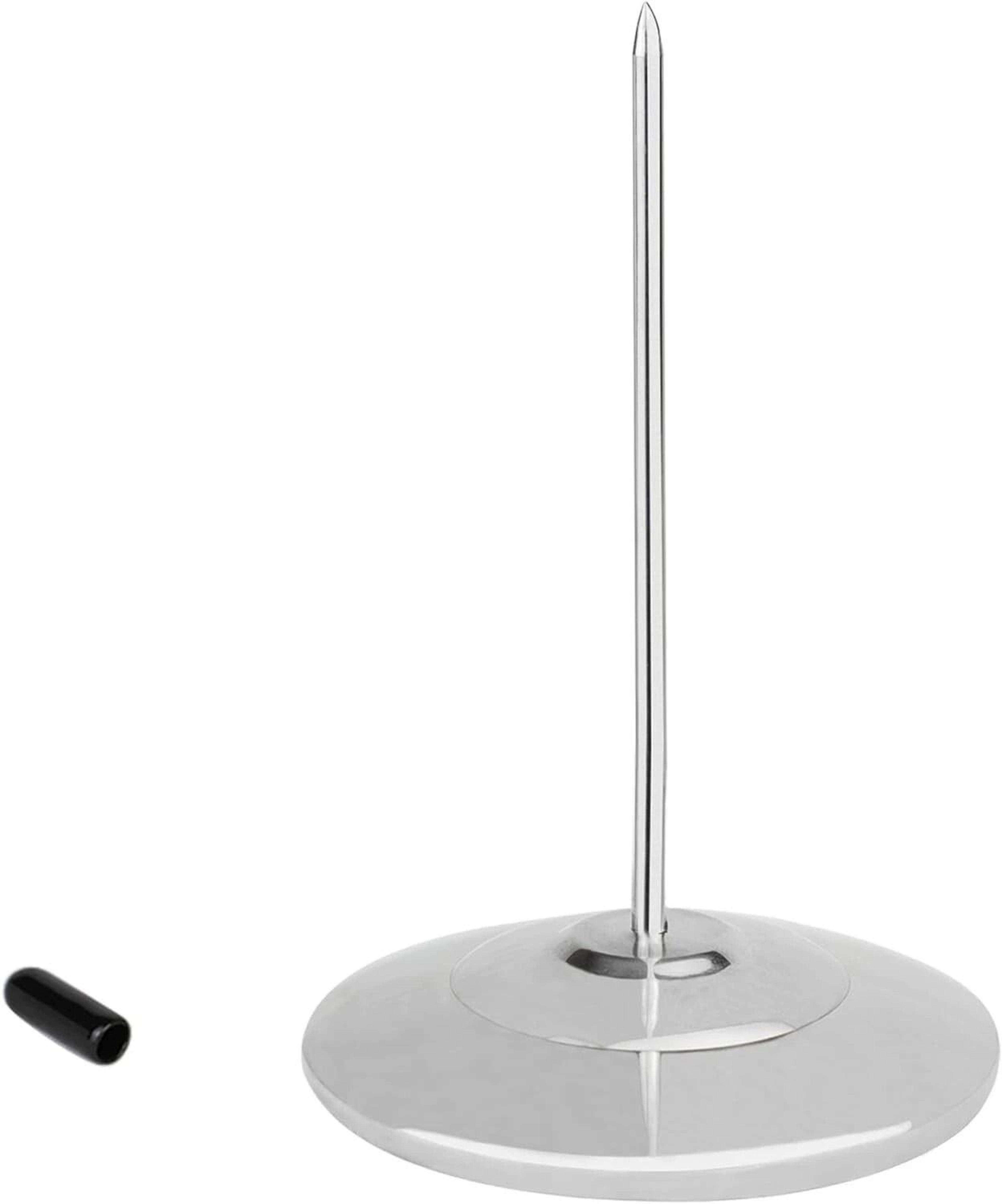 Stainless Steel Receipt Holder With Heavy Duty Base Restaurant Receipt Spike Stand 9