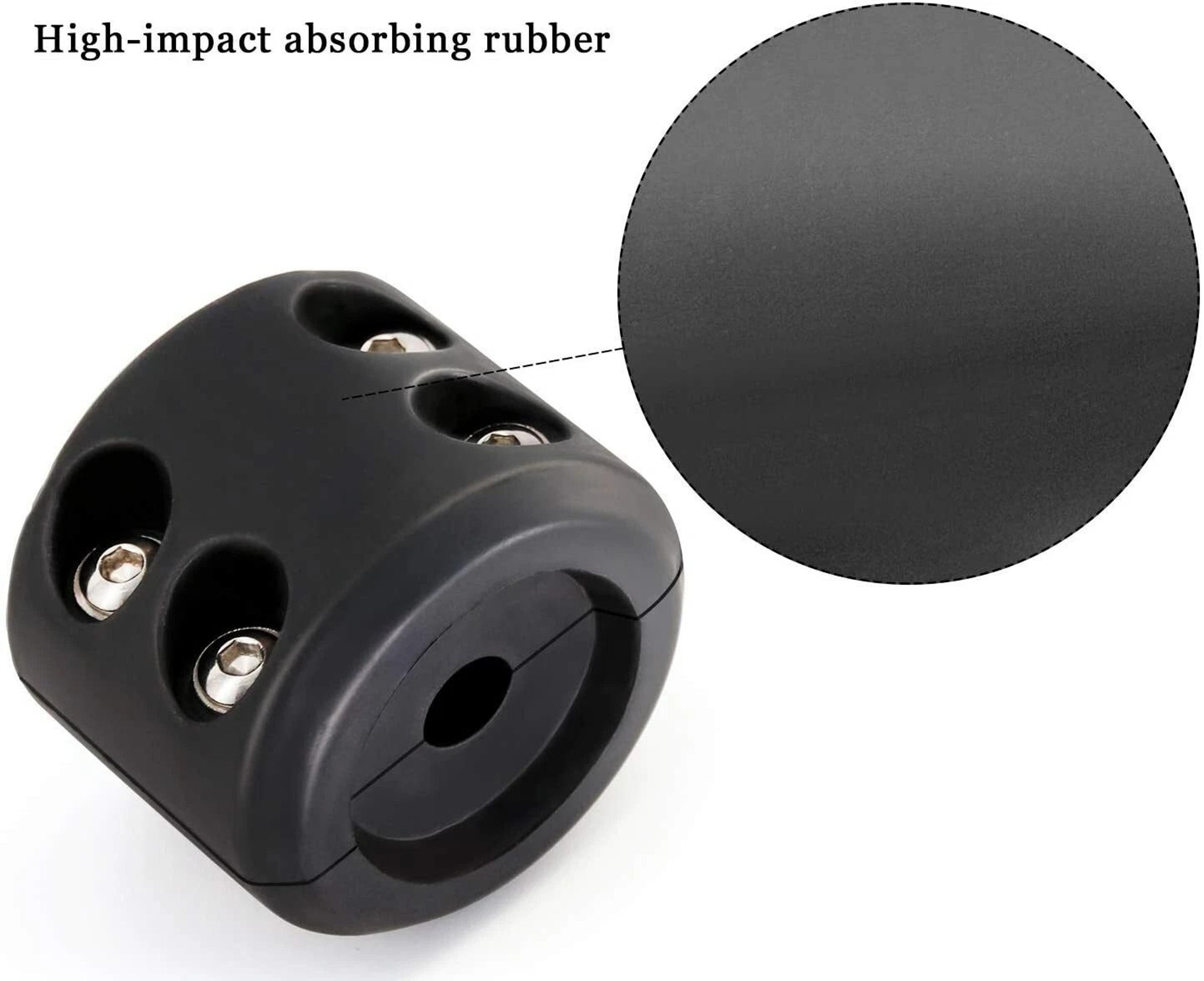 Heavy Duty ATV UTV Winch Stopper Rubber Cable Saver Waterproof Rope Hook 5