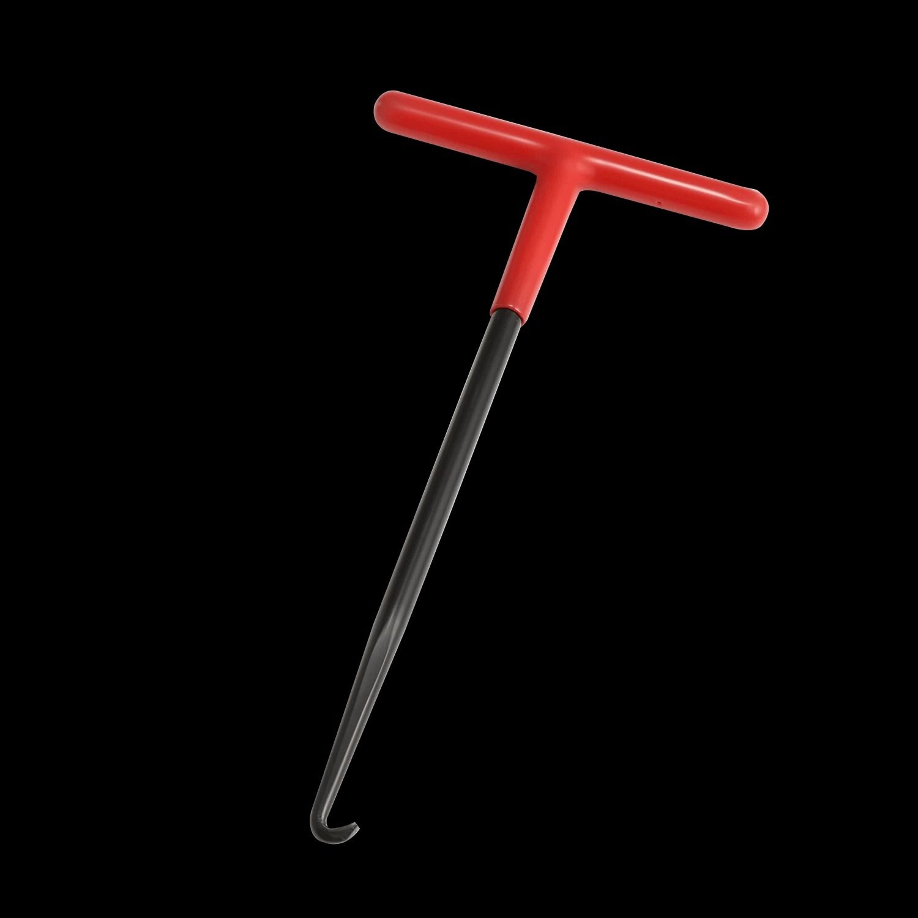 t handle exhaust spring puller tool for motorcycle exhaust and brake shoe repair