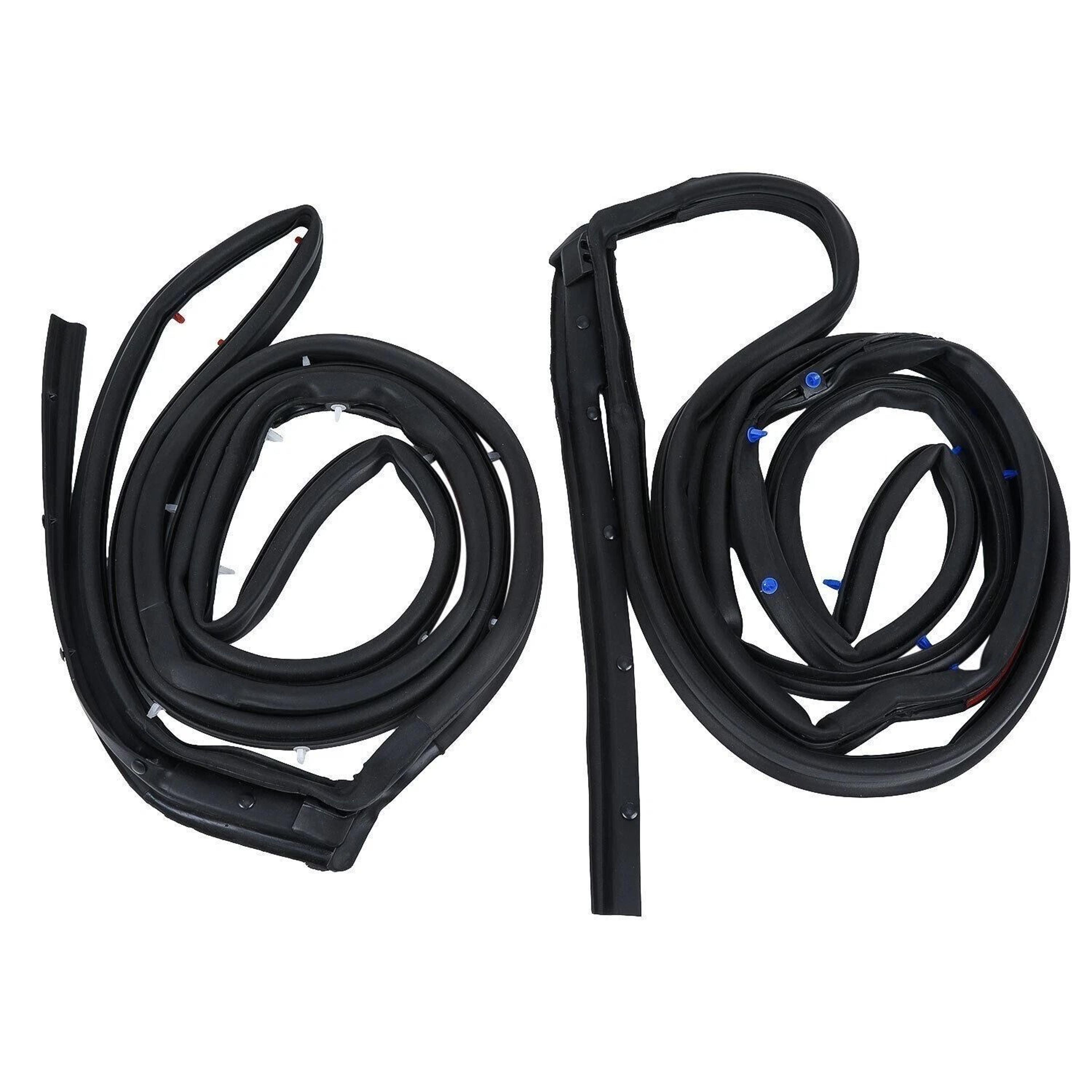 Nissan Sentra Rear Door Weatherstrip Seal Pair Left And Right 5