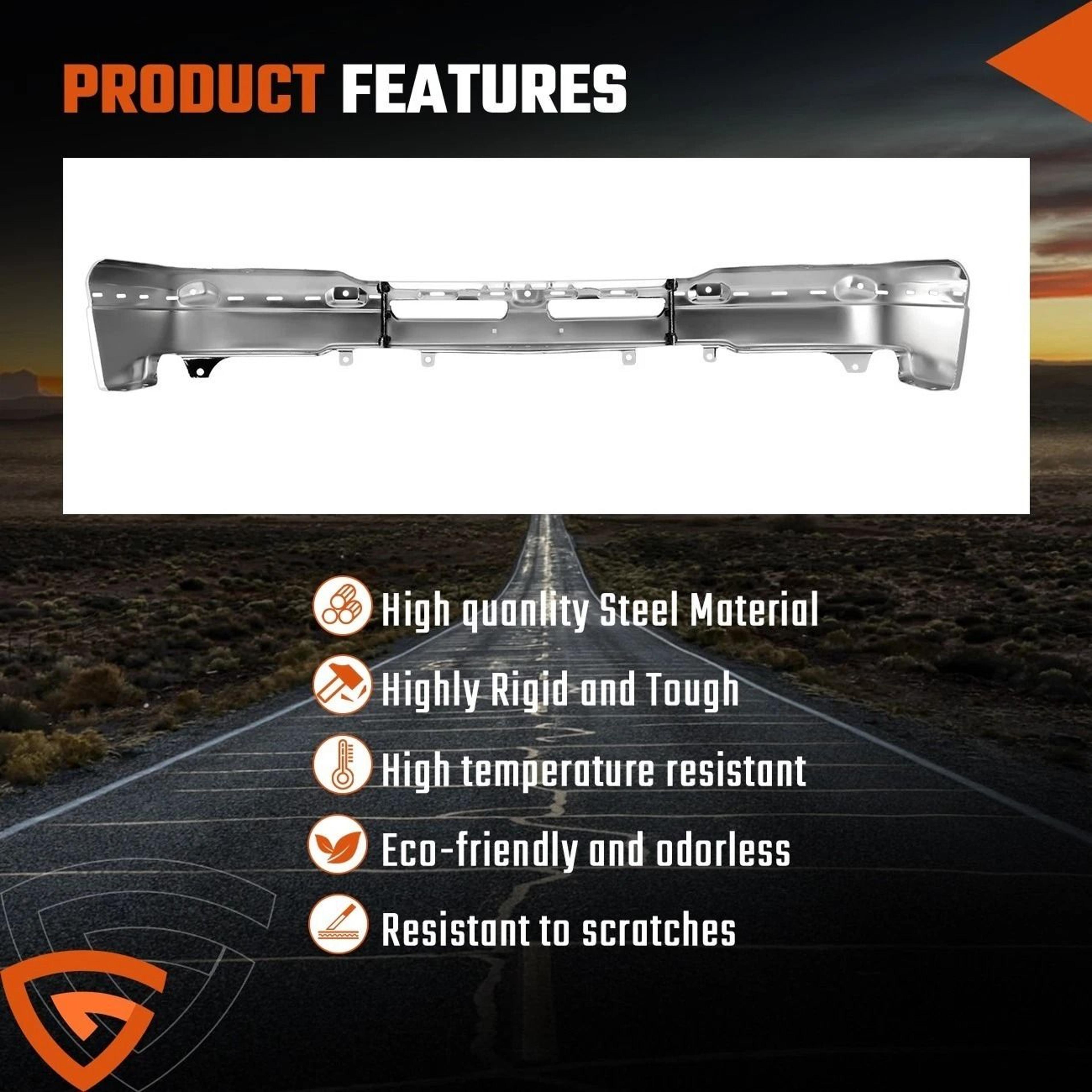 Chrome Silverado Front Bumper For Chevy Avalanche 10