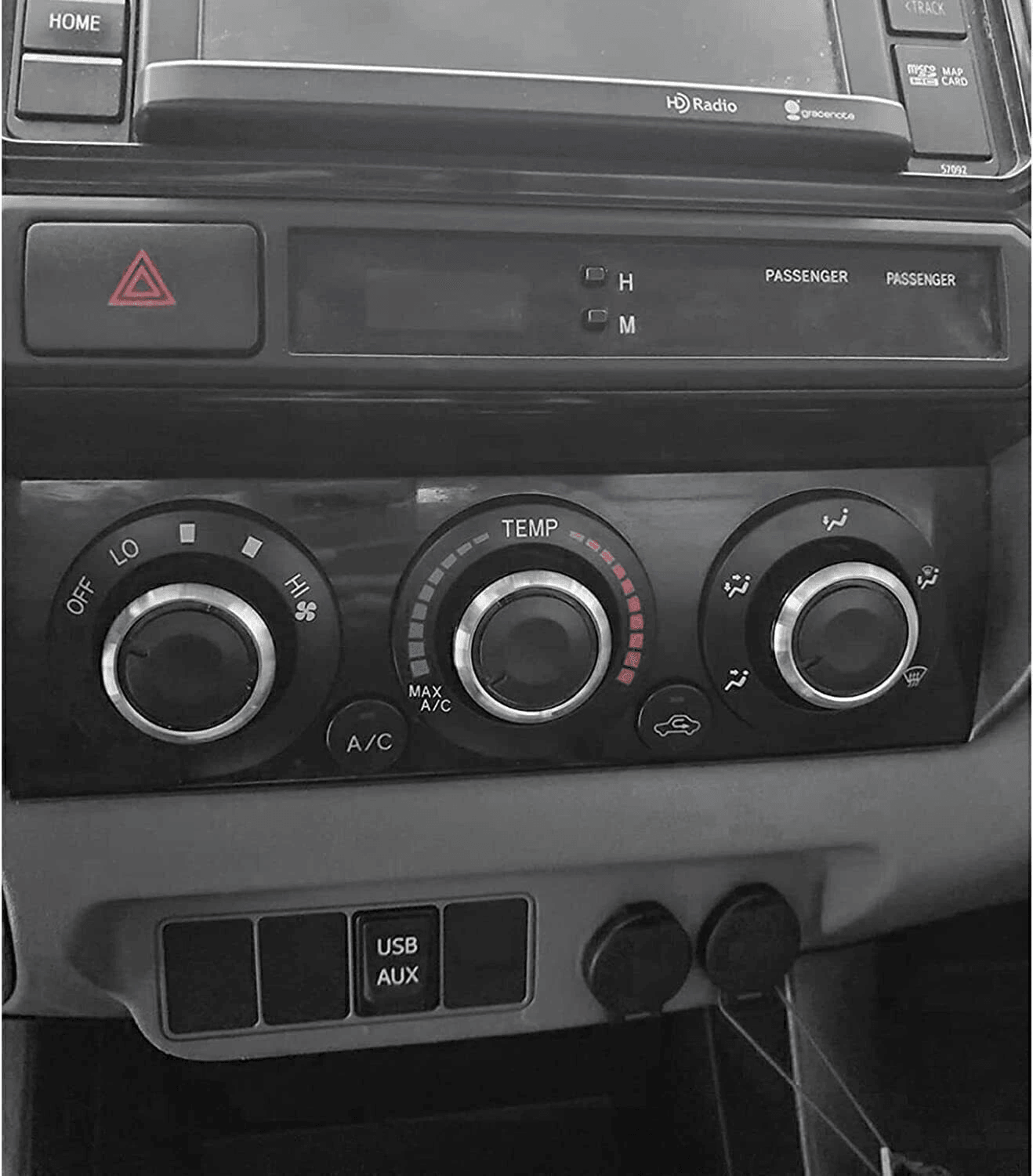 toyota tacoma ac control knob set hvac climate replacement