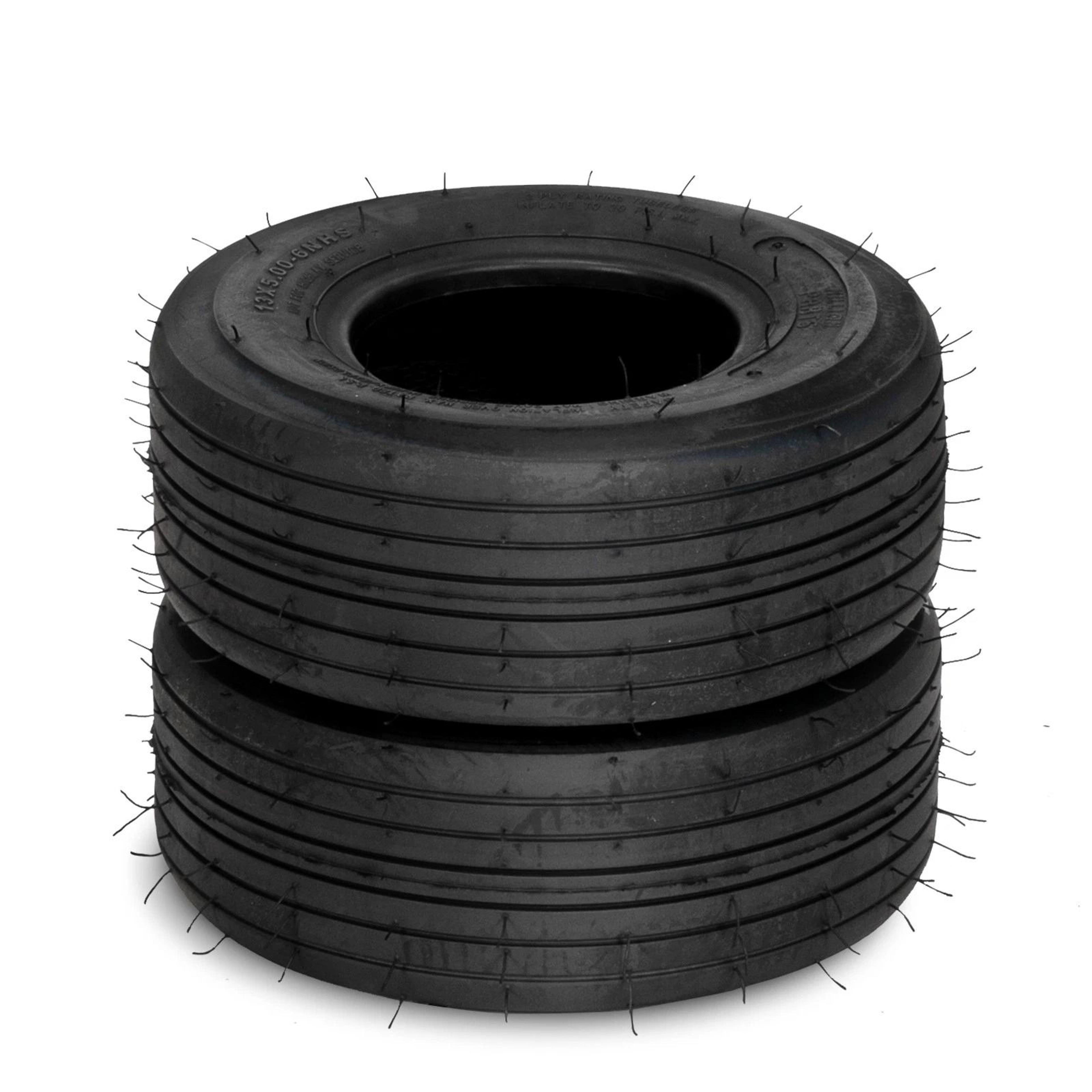 Two 6 Lawn Mower Garden Tractor Tires  2 Ply Rated Heavy Duty 9