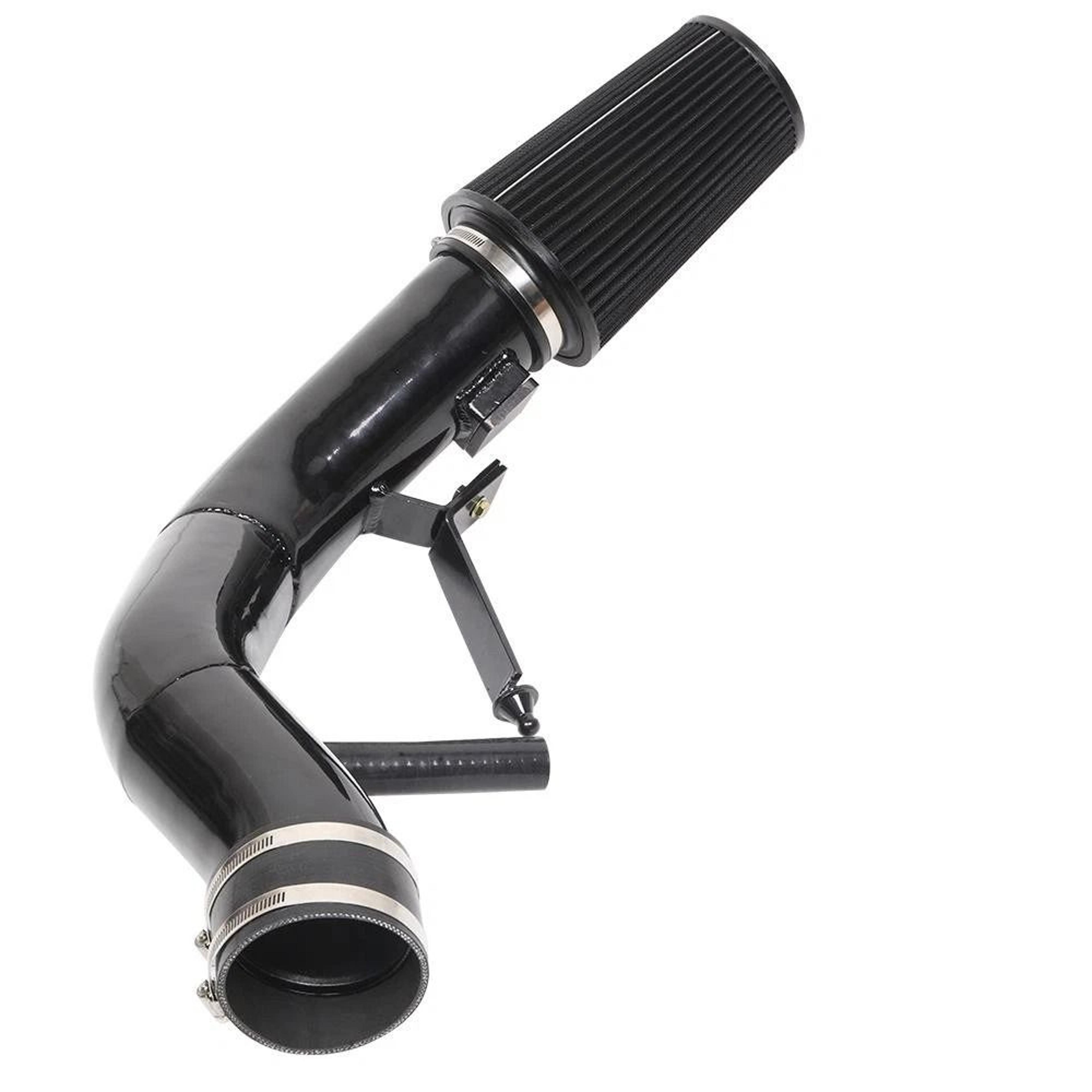high performance cold air intake kit for ford diesel, aluminum black