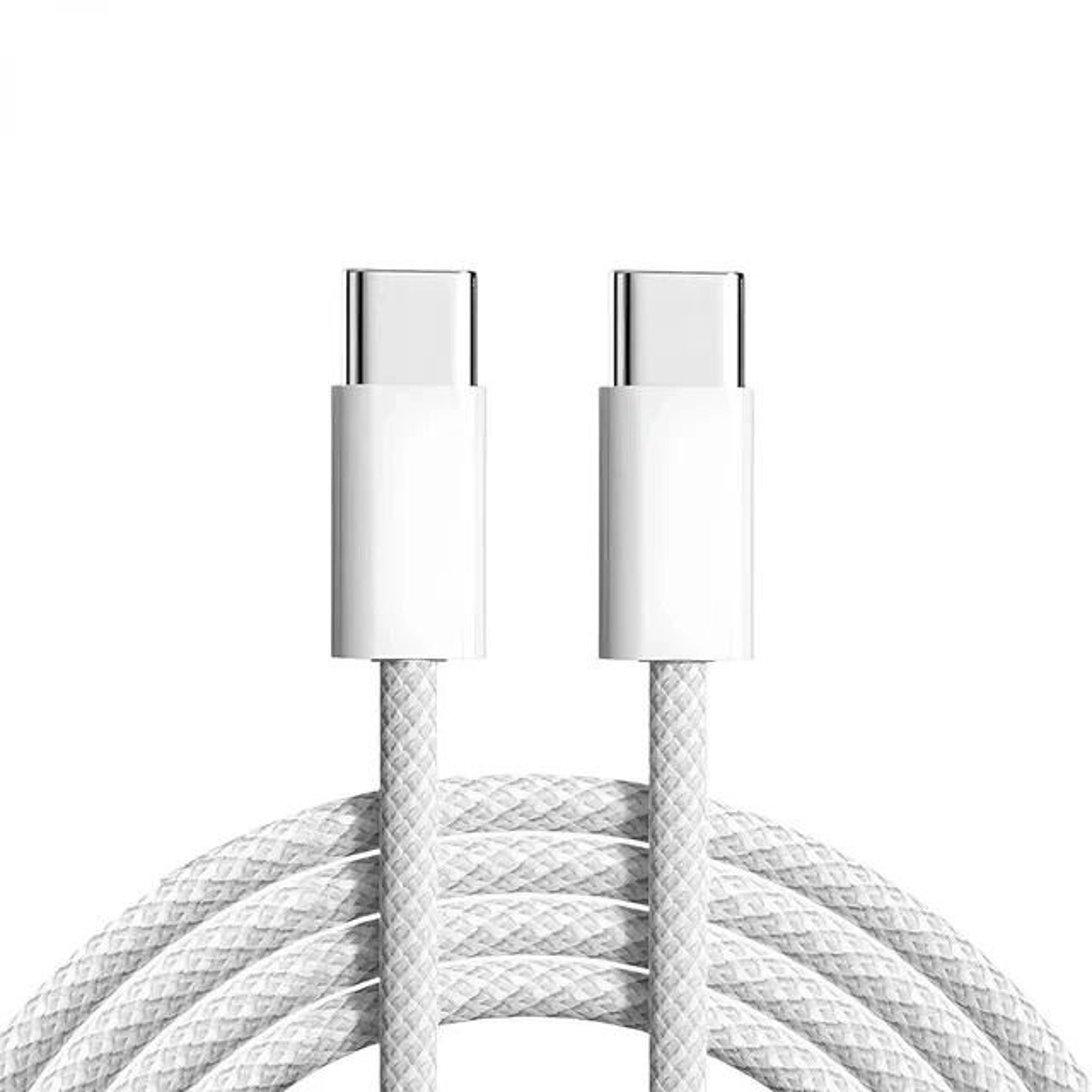 oem usb c braided cable for iphone fast charging & durable