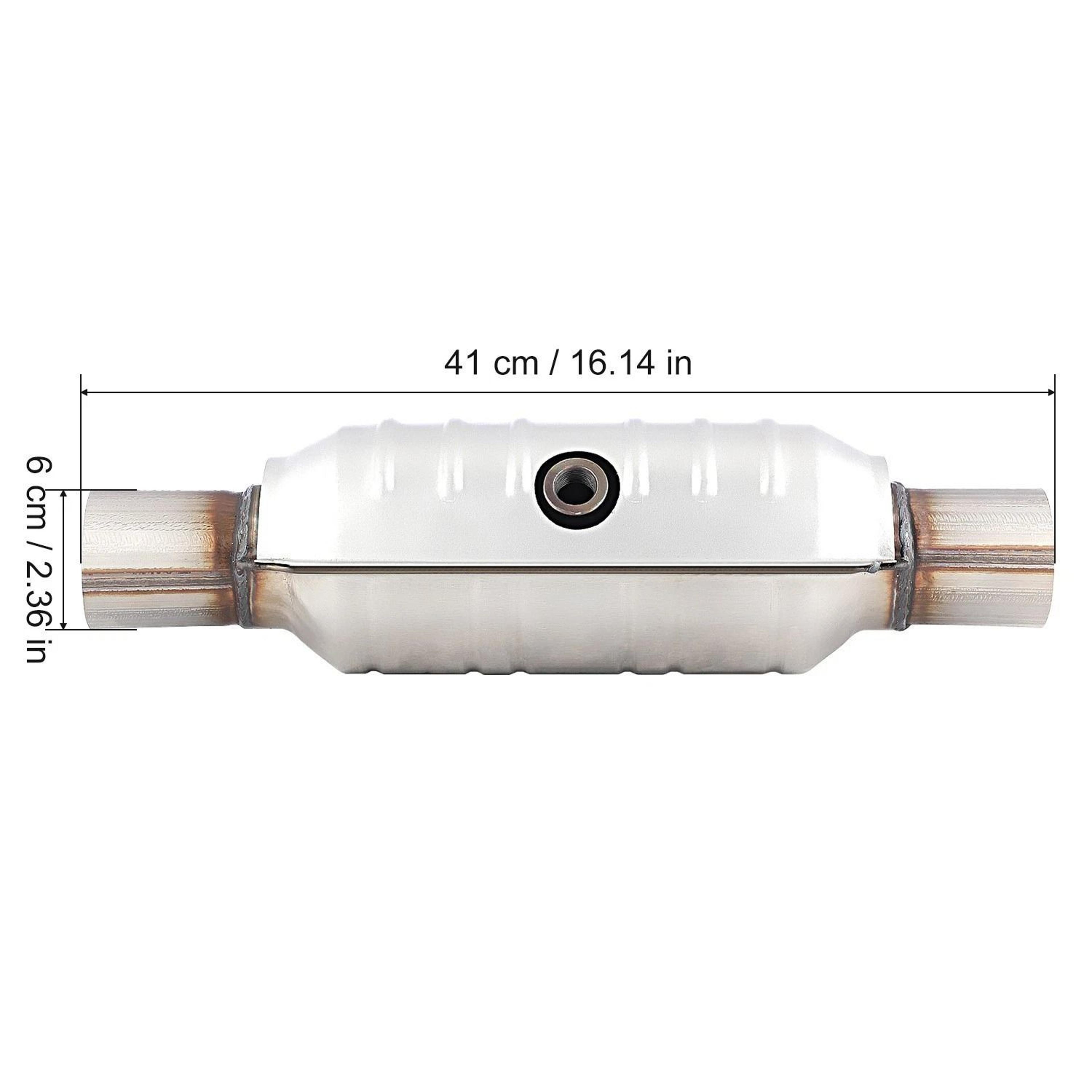 Universal Weld On Three Way Catalytic Converter Stainless Steel 12