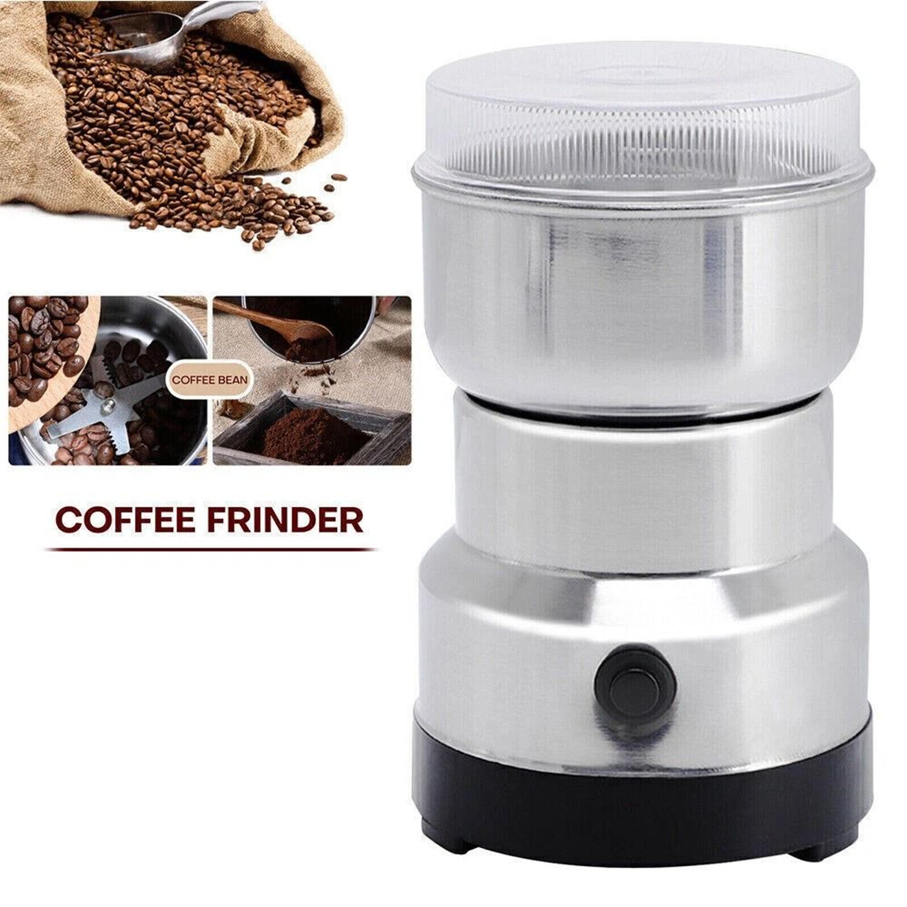 Electric Coffee Grinder For Beans Spices Herbs And Seeds 7