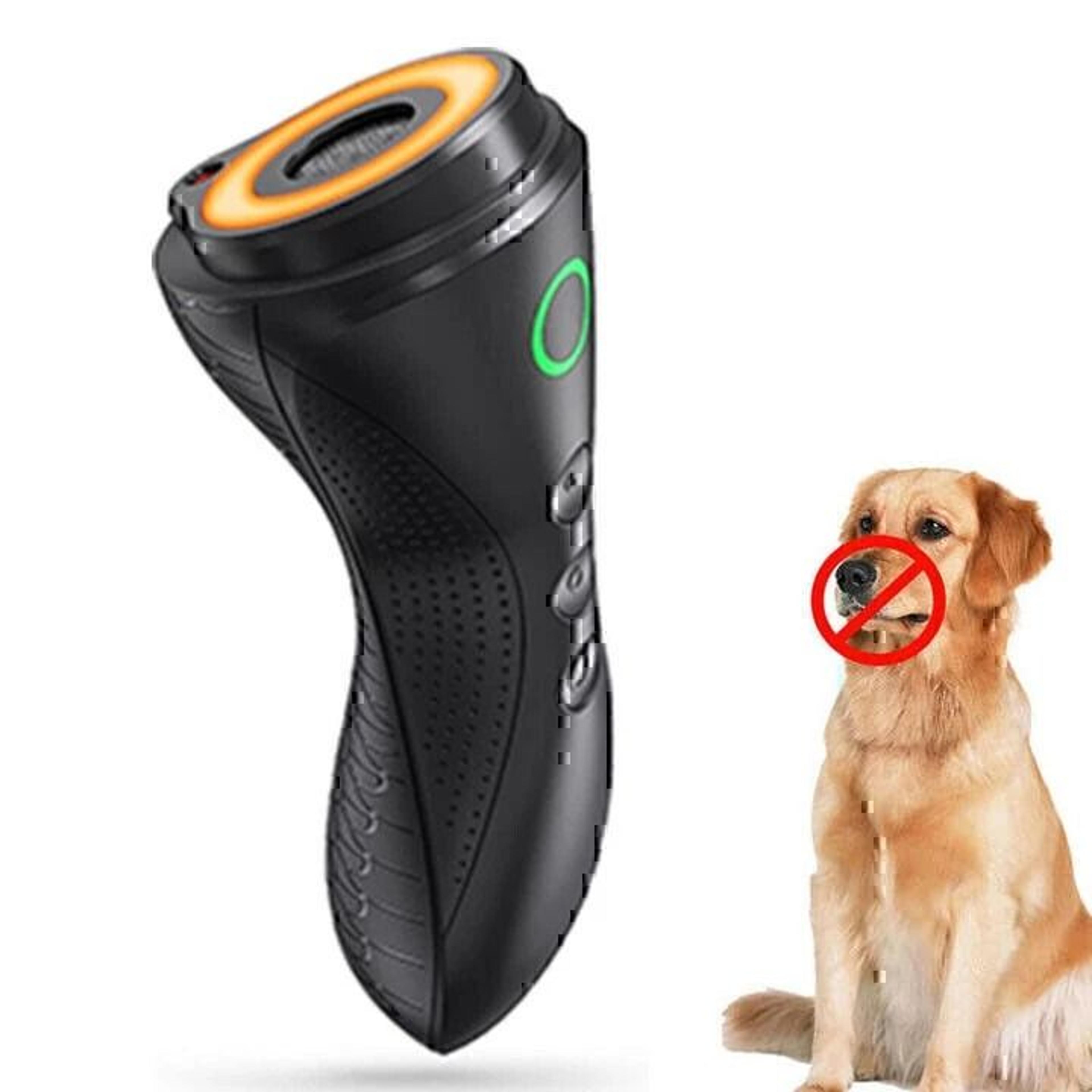 3 mode rechargeable ultrasonic anti barking device for dogs indoor outdoor bark control