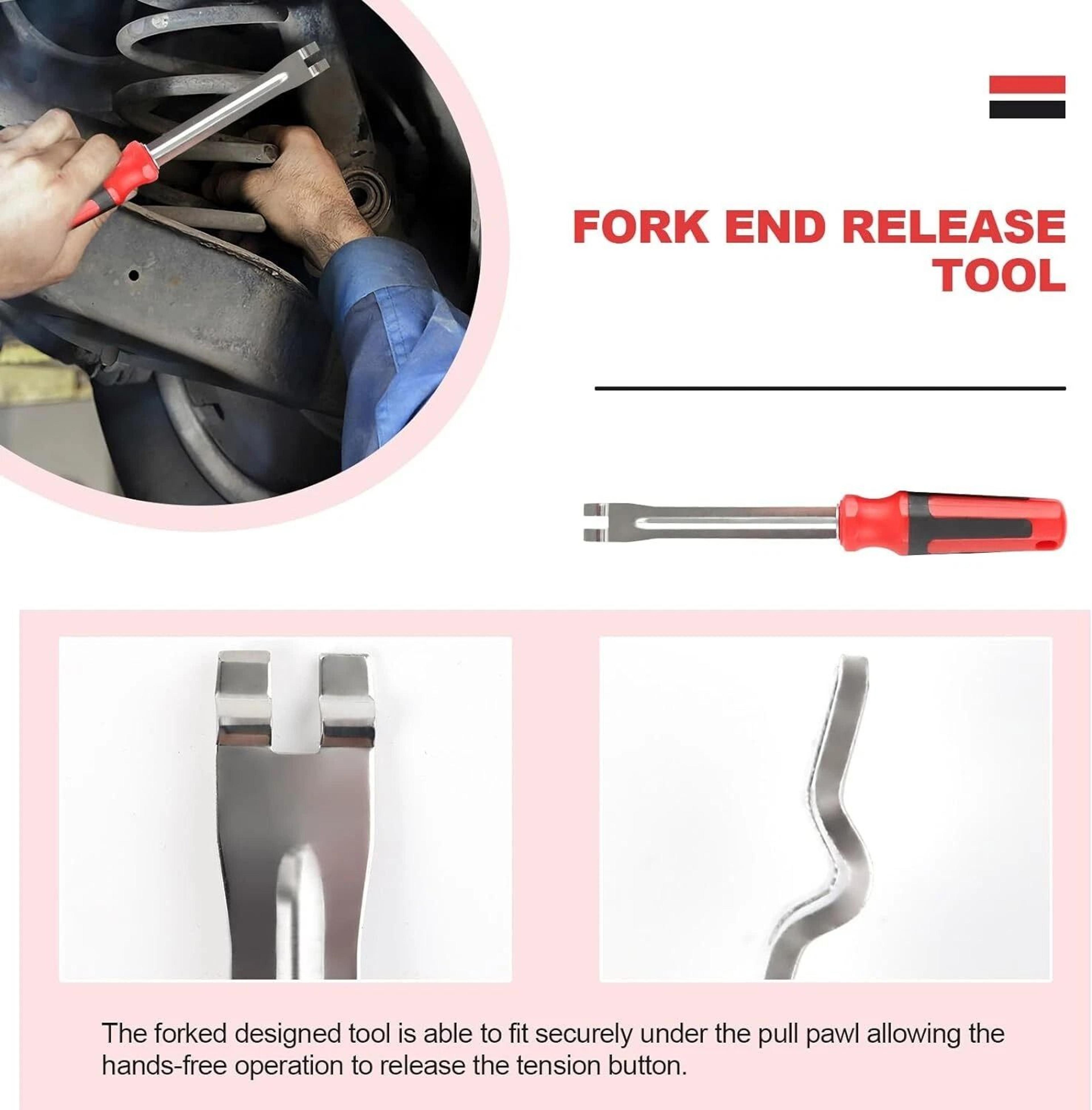 Automatic Slack Adjuster Release Hand Tool Set Ratchet Wrench Brake Adjustment Kit For Trucks 3