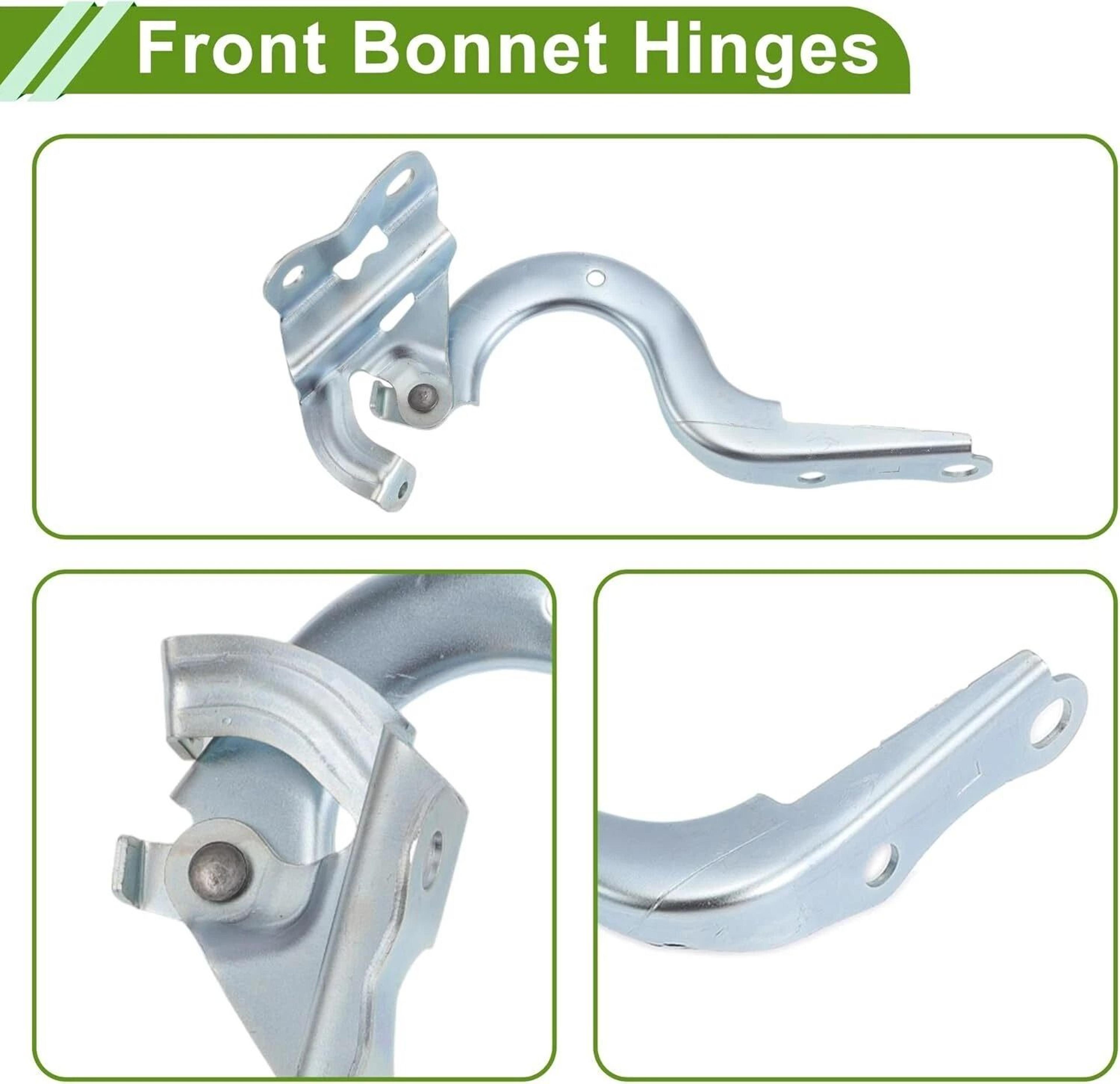 Toyota Corolla Hood Hinge Pair Driver Passenger Side For LH RH 3